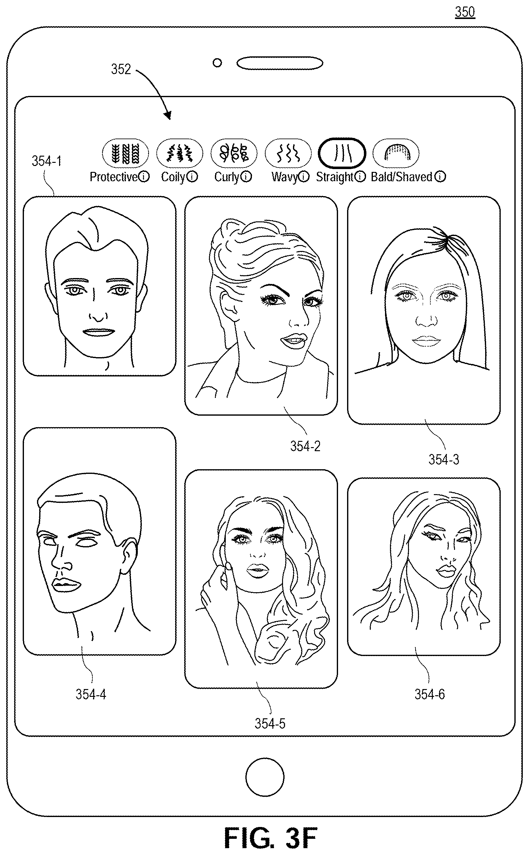 Patent US12174881 Figure 8 – Hair pattern determination and filtering