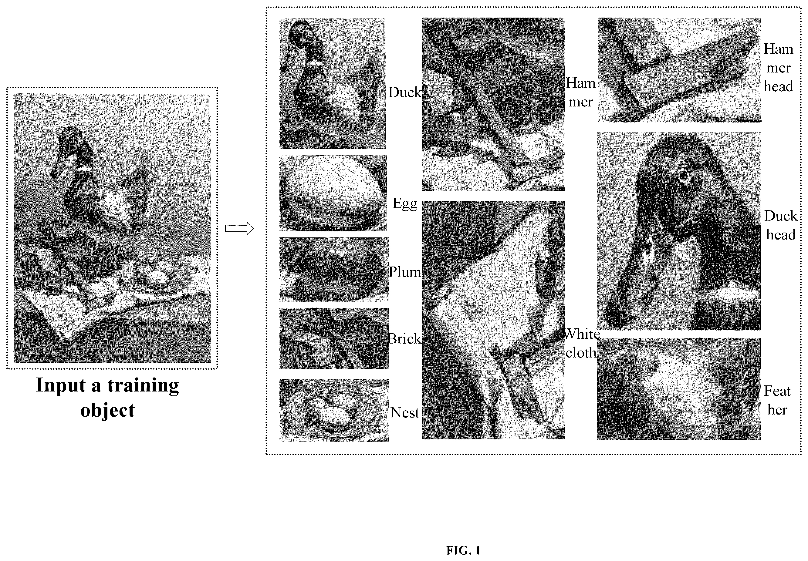 Patent US12174883 Figure 1 – Retrieval and push method based on fine art image tag, and use thereof