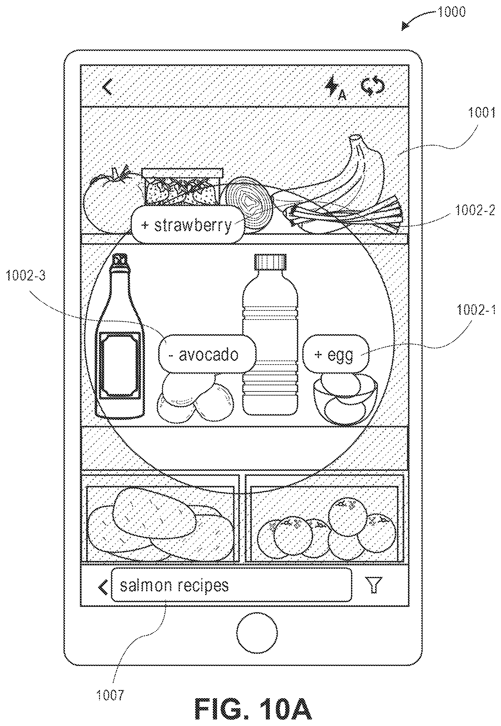 Patent US12174884 Figure 14 – Textual and image based search