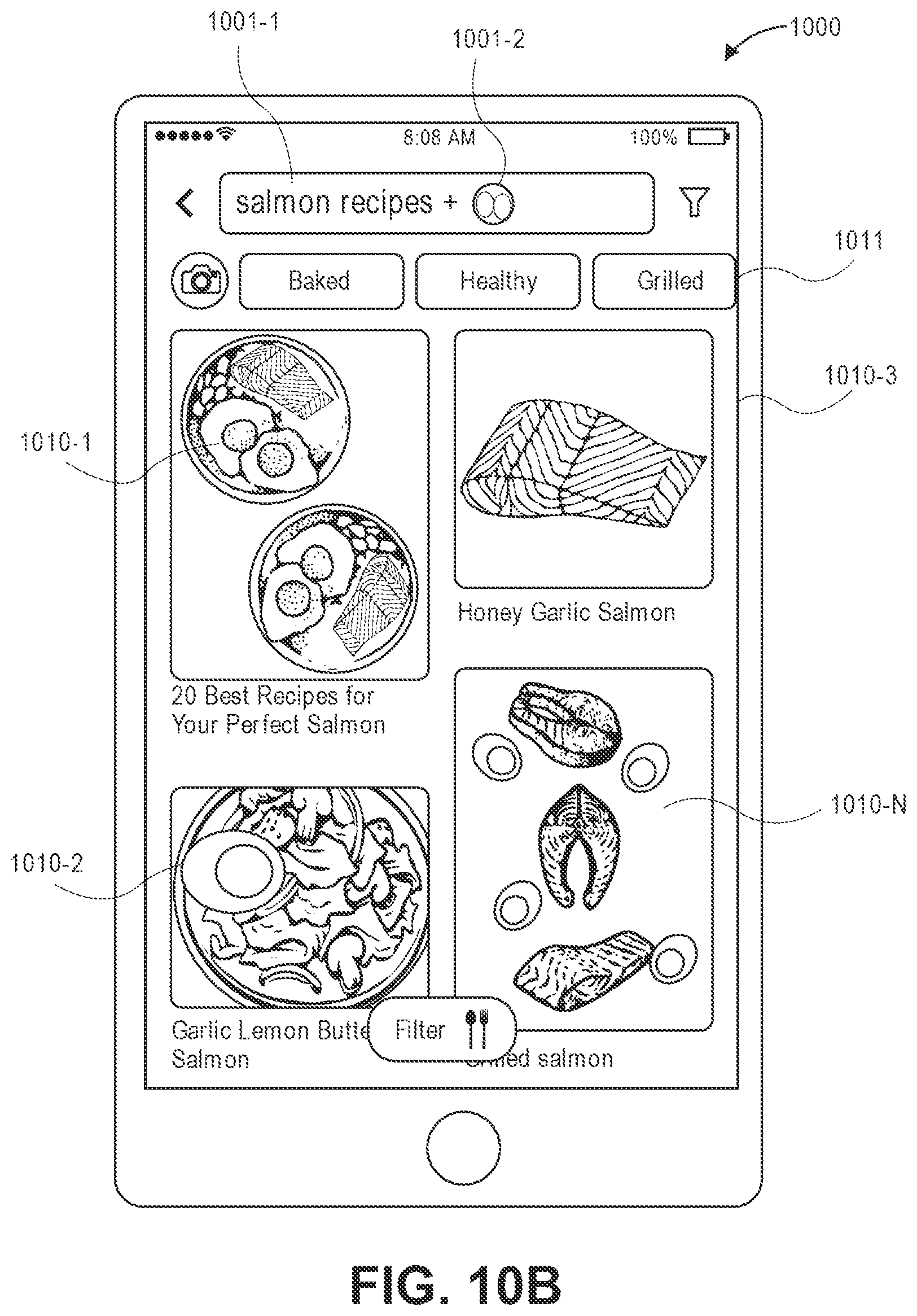 Patent US12174884 Figure 15 – Textual and image based search