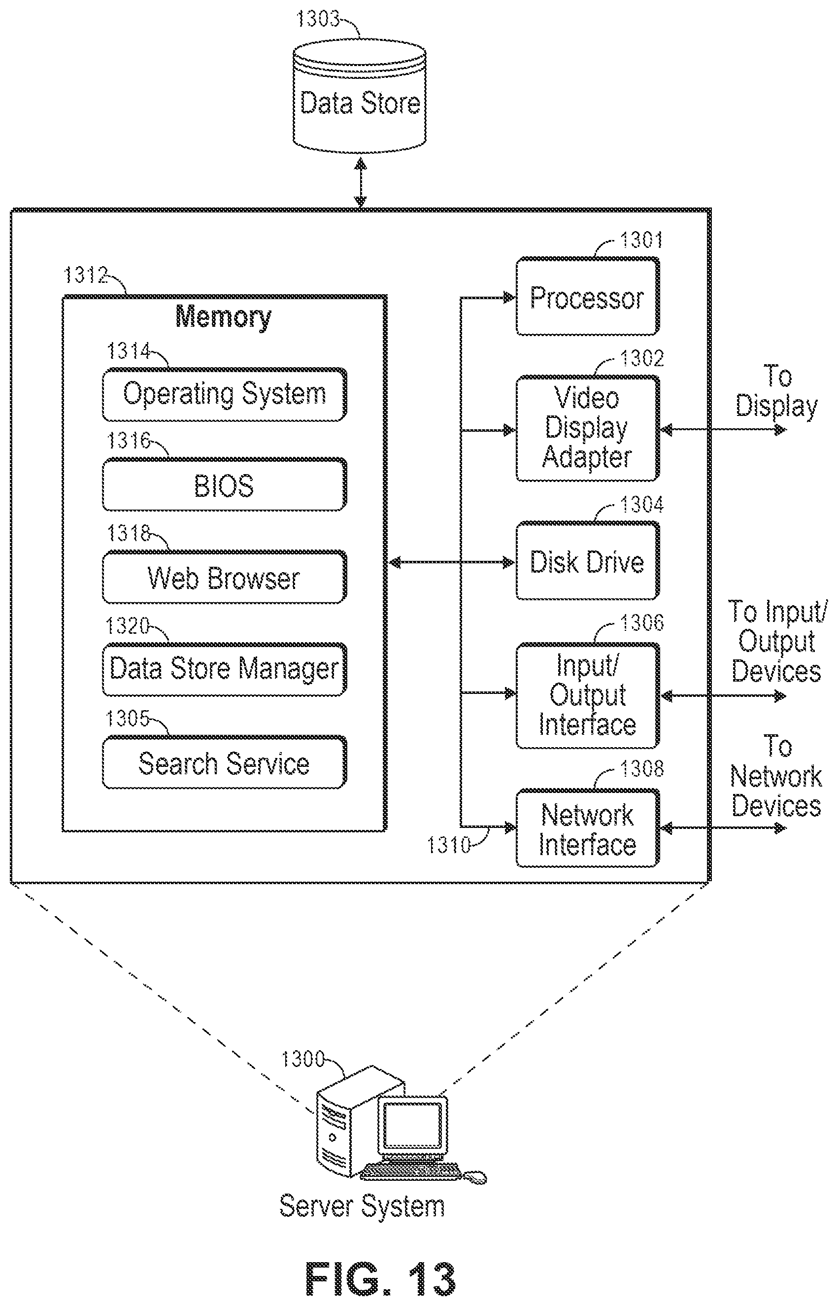 Patent US12174884 Figure 17 – Textual and image based search