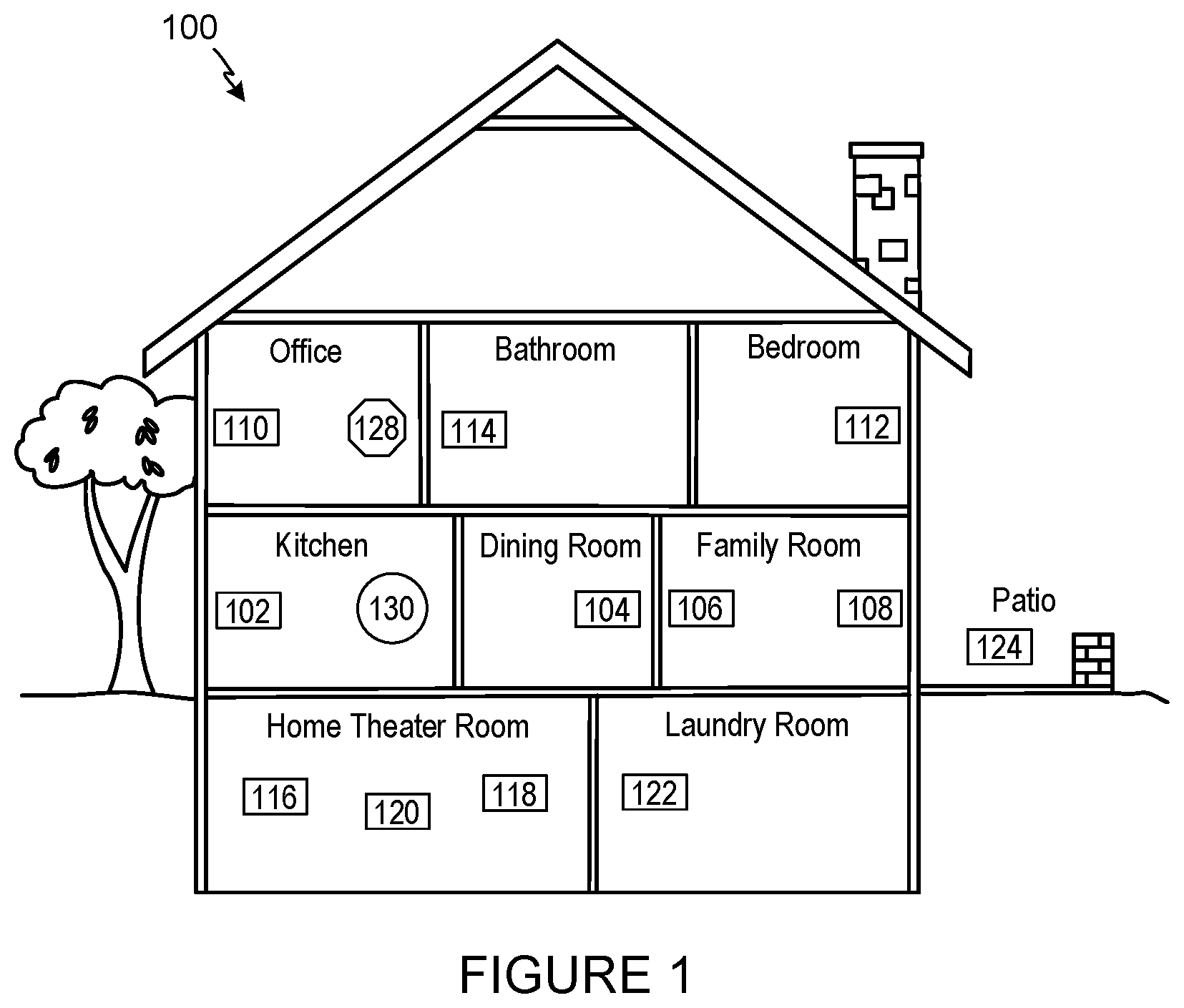 Patent US12174886 Figure 1 – Interfaces and techniques for audio content access and playback