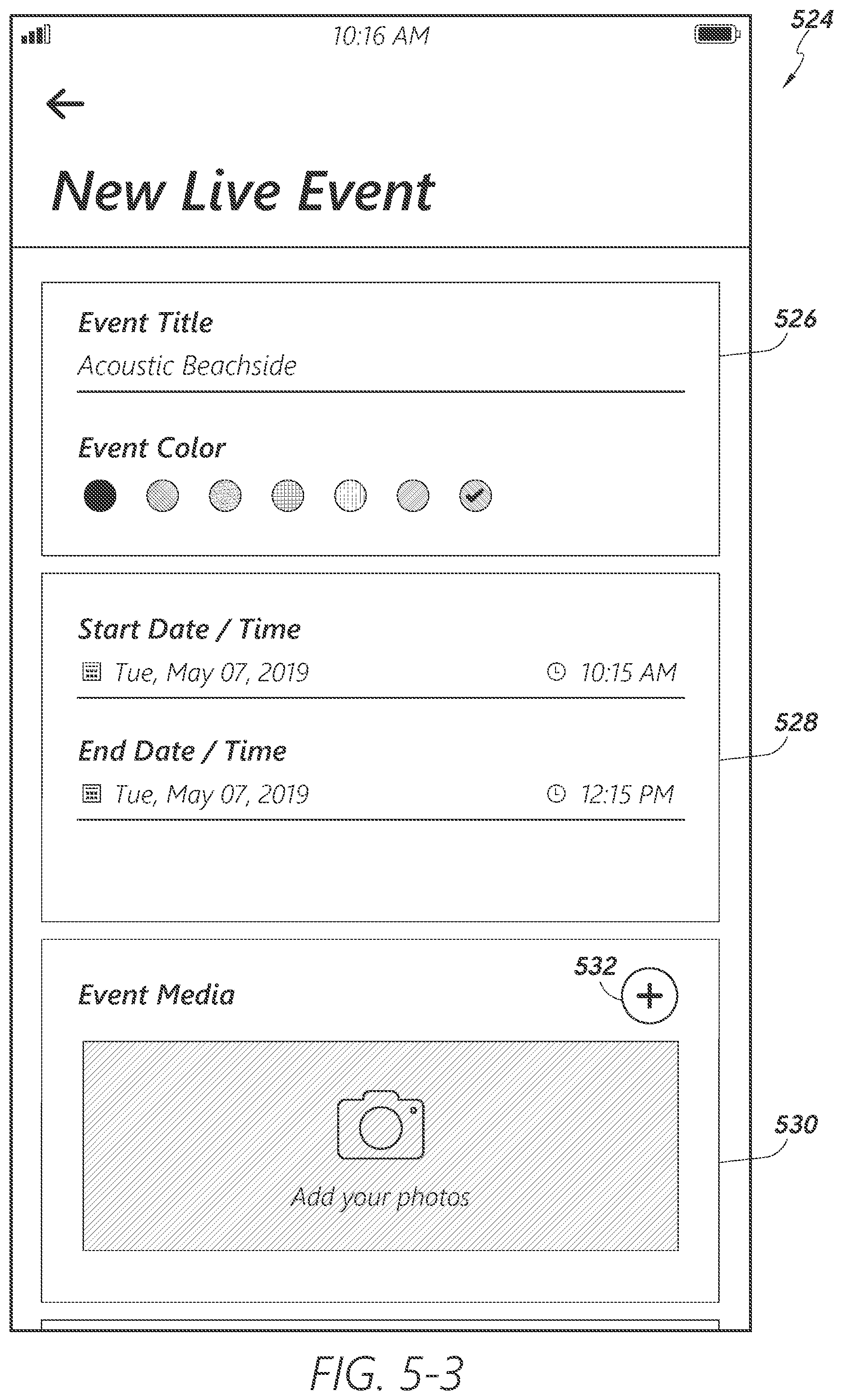 Patent US12174896 Figure 10 – Data structure visualization and management for real-time data