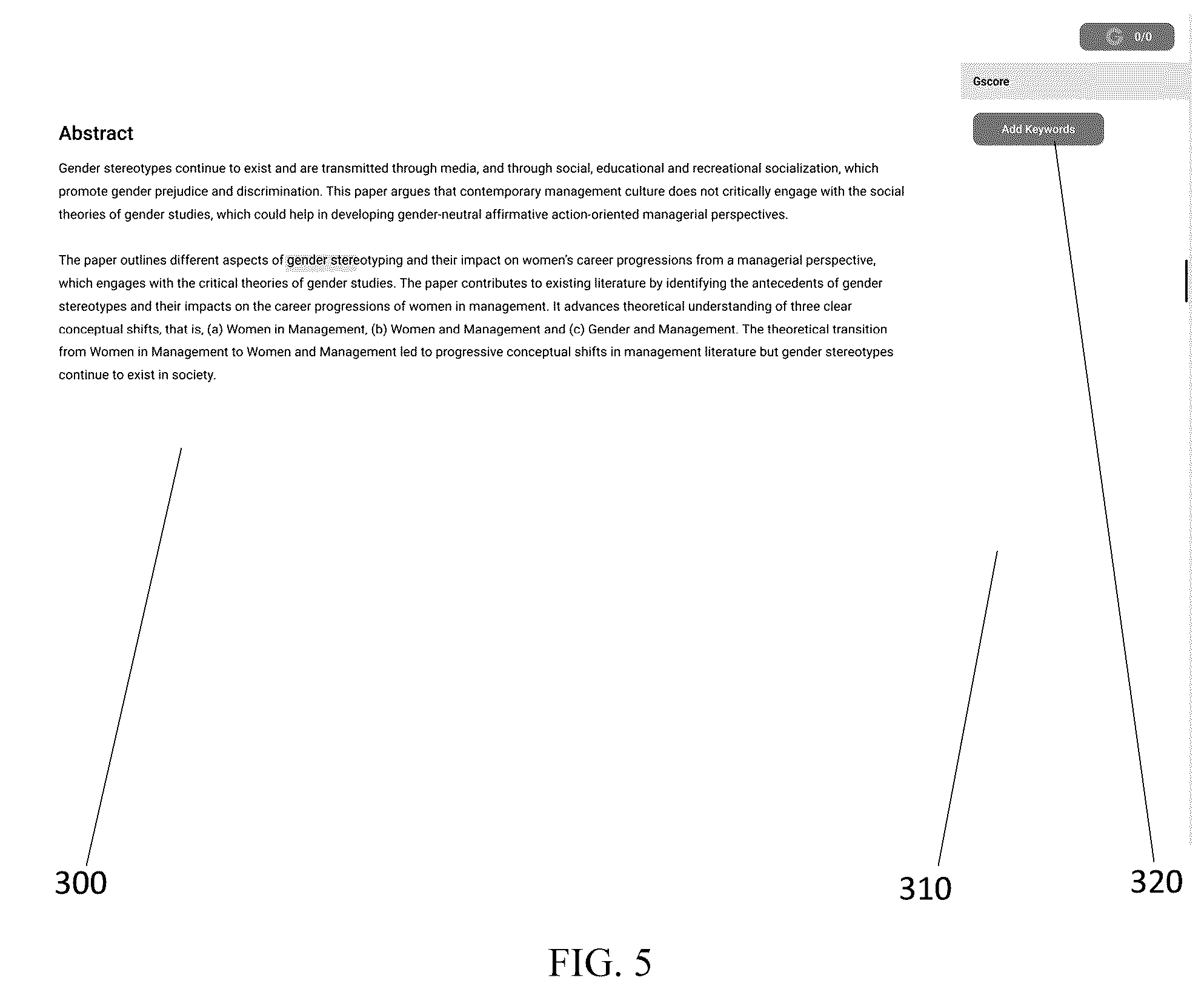 Patent US12174905 Figure 5 – Systems, devices, and methods for search engine optimization