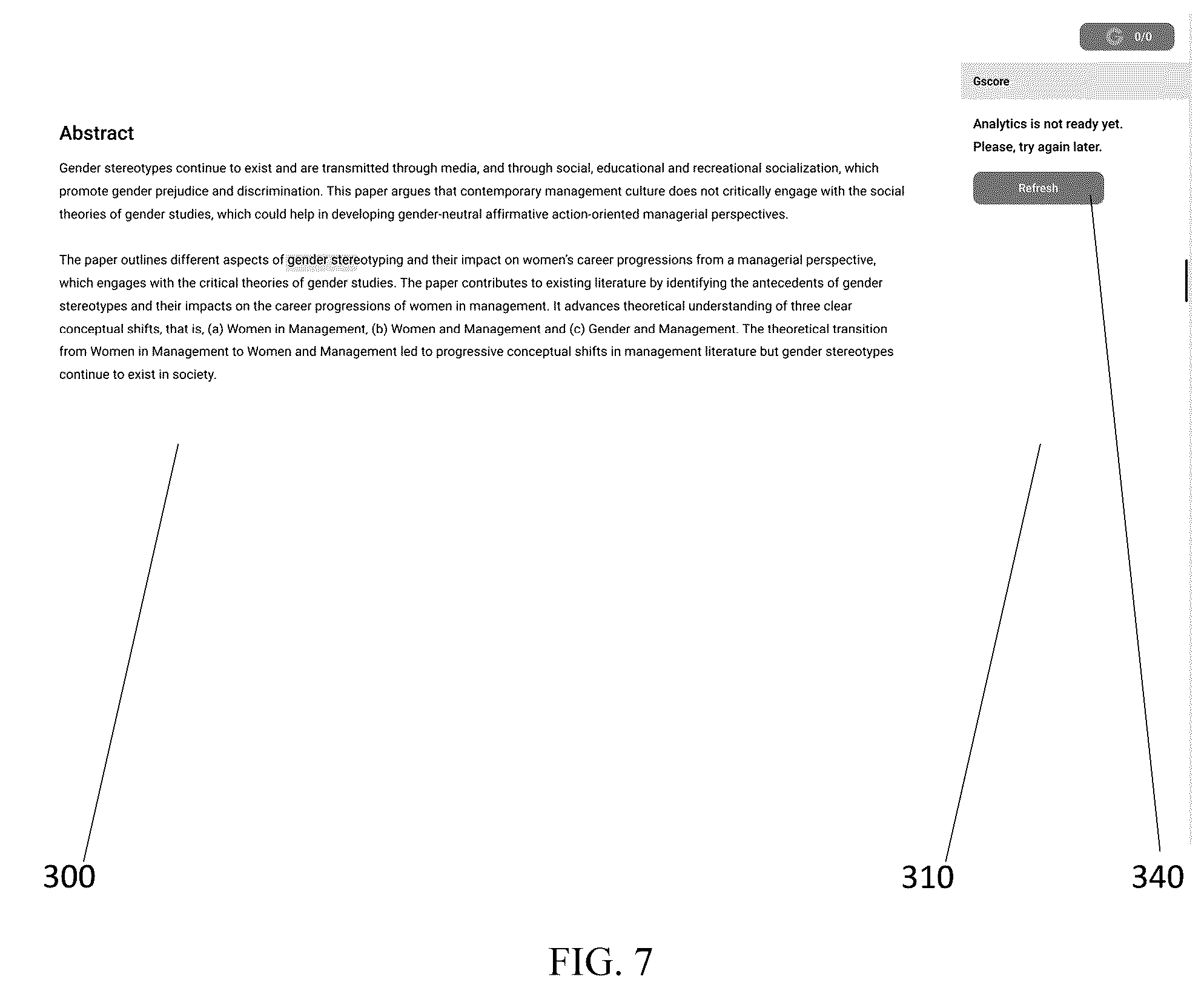 Patent US12174905 Figure 7 – Systems, devices, and methods for search engine optimization
