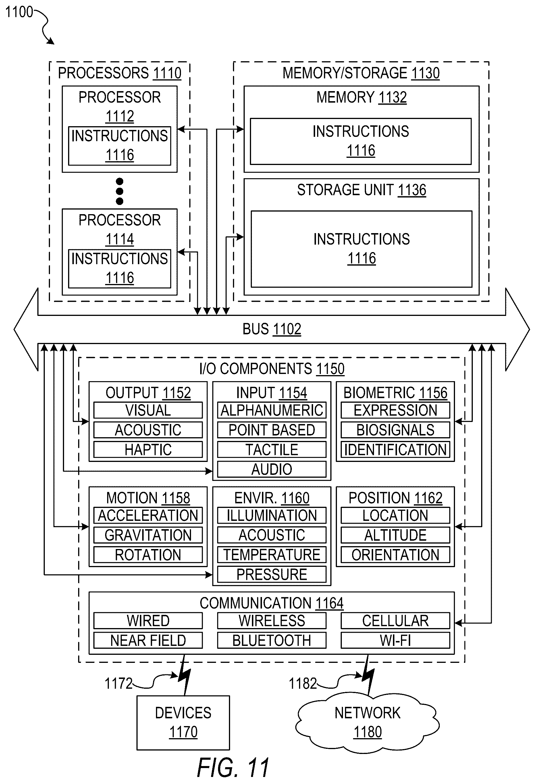 Patent US12174921 Figure 11 – Multimodal sentiment classification