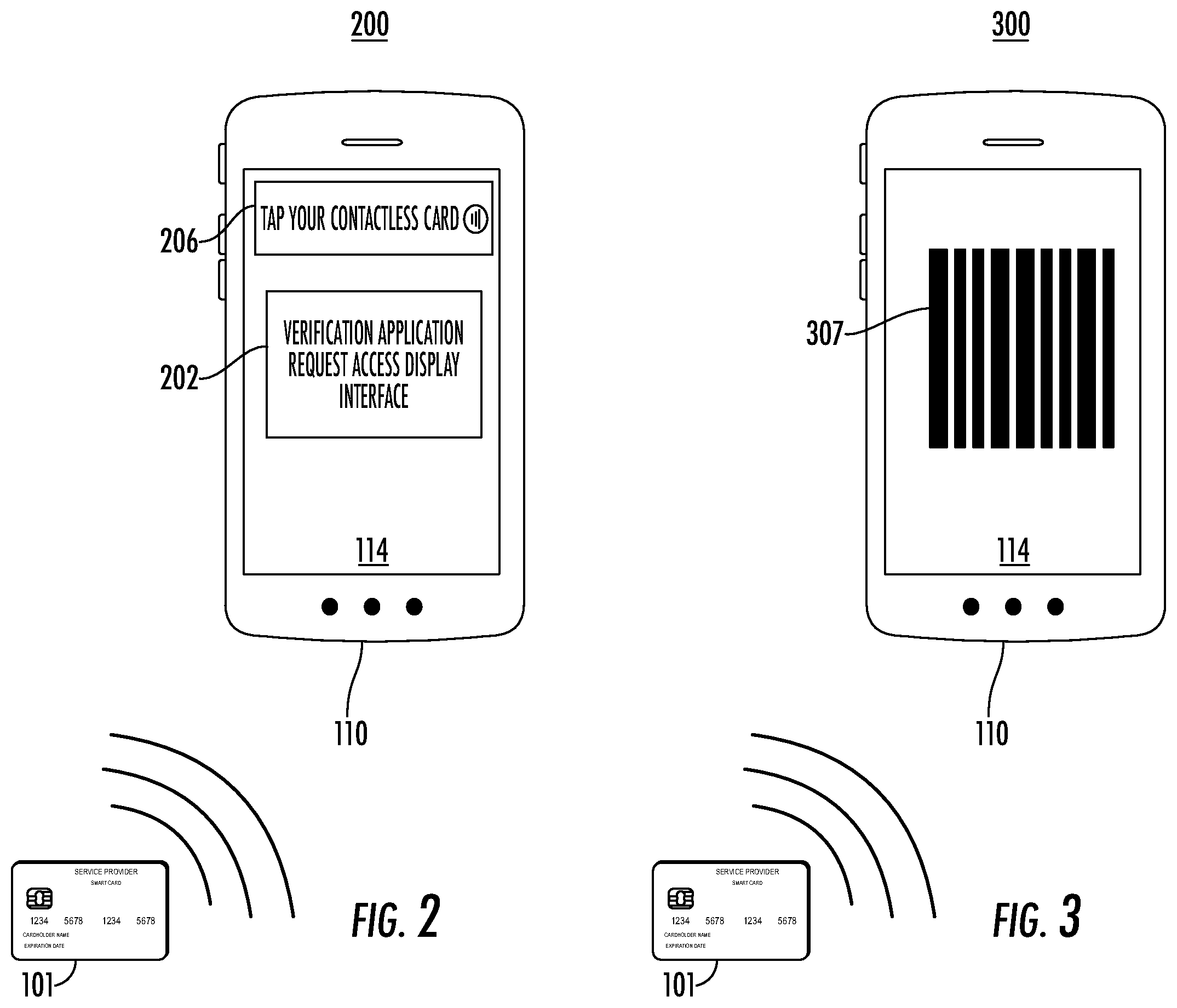 Patent US12174929 Figure 2 – Steganographic image encoding of biometric template information on a card