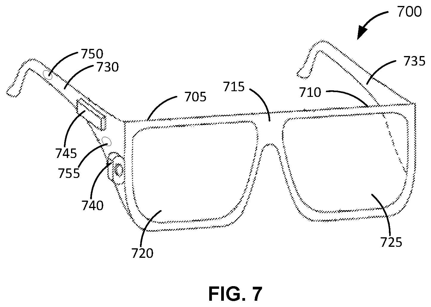 Patent US12174931 Figure 7 – Device access using a head-mounted device