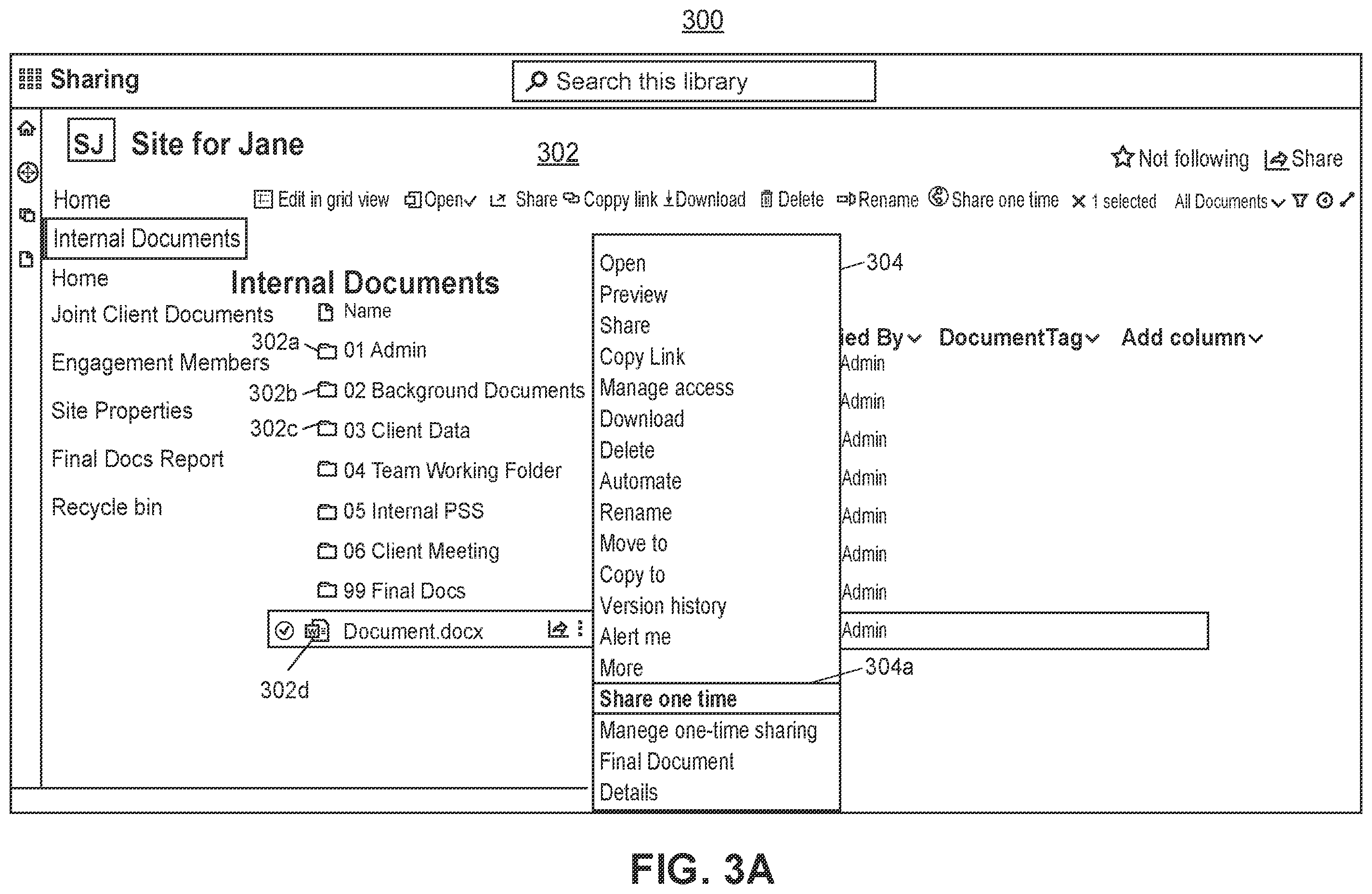 Patent US12174978 Figure 4 – Systems and methods to provide temporary document access for secure file sharing