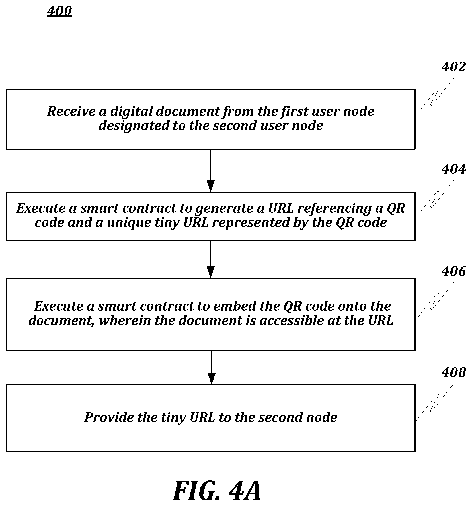 Patent US12174980 Figure 7 – Protection of documents by QR code-based stamp