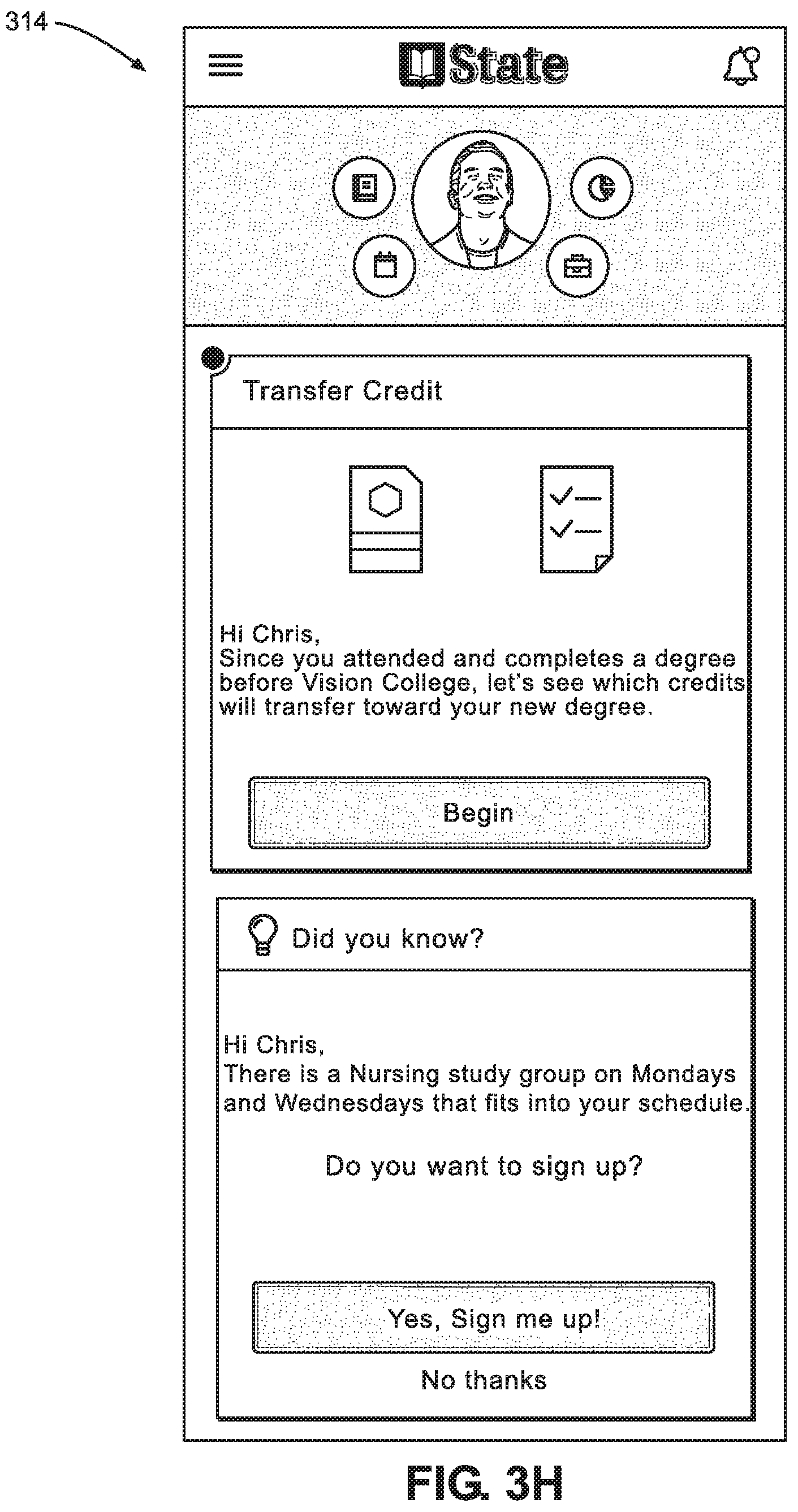 Patent US12174982 Figure 10 – Distributed and blockchain-based student academic ledger systems and methods