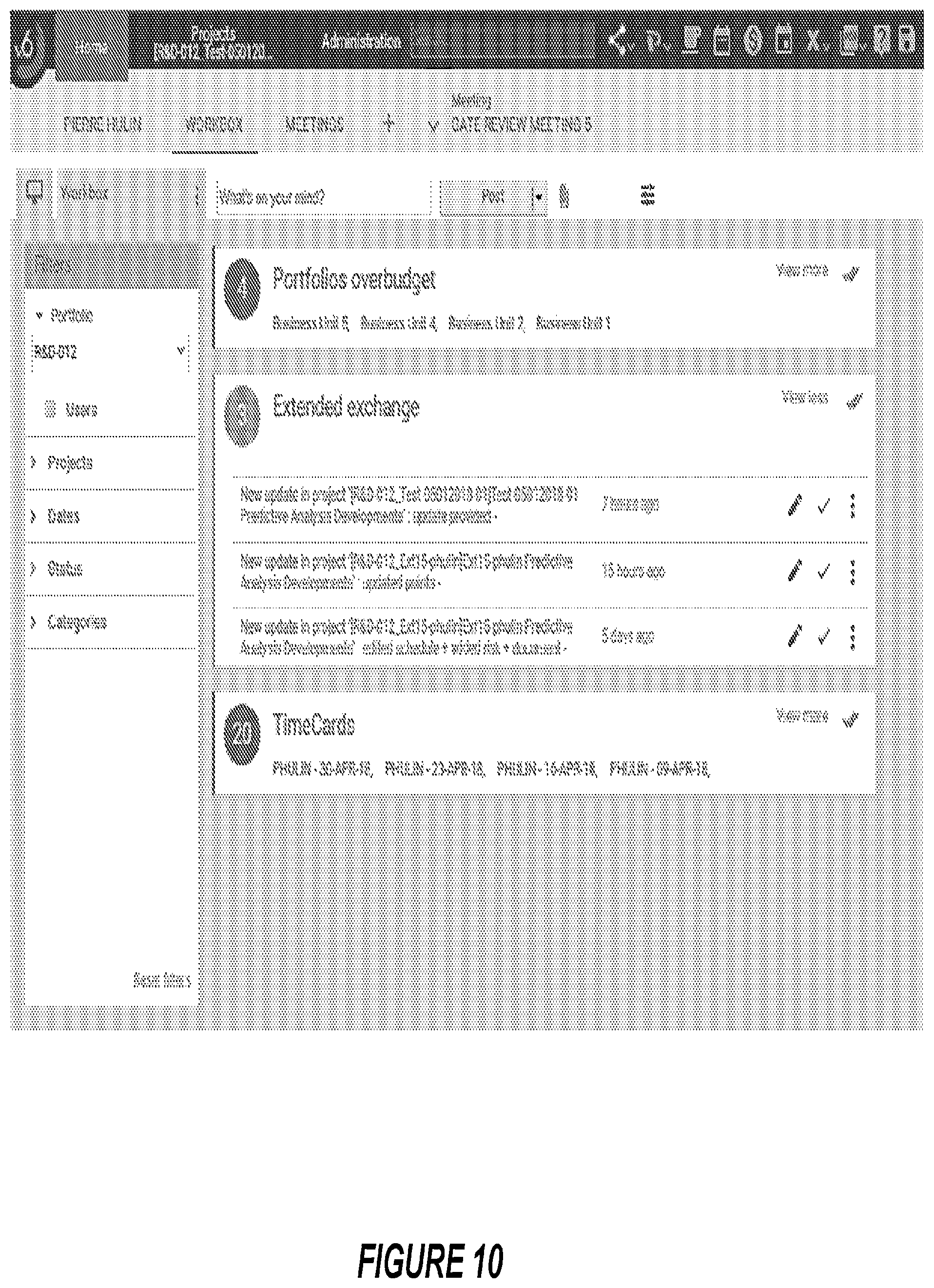 Patent US12174986 Figure 10 – Enhanced mechanisms for information exchange in an enterprise