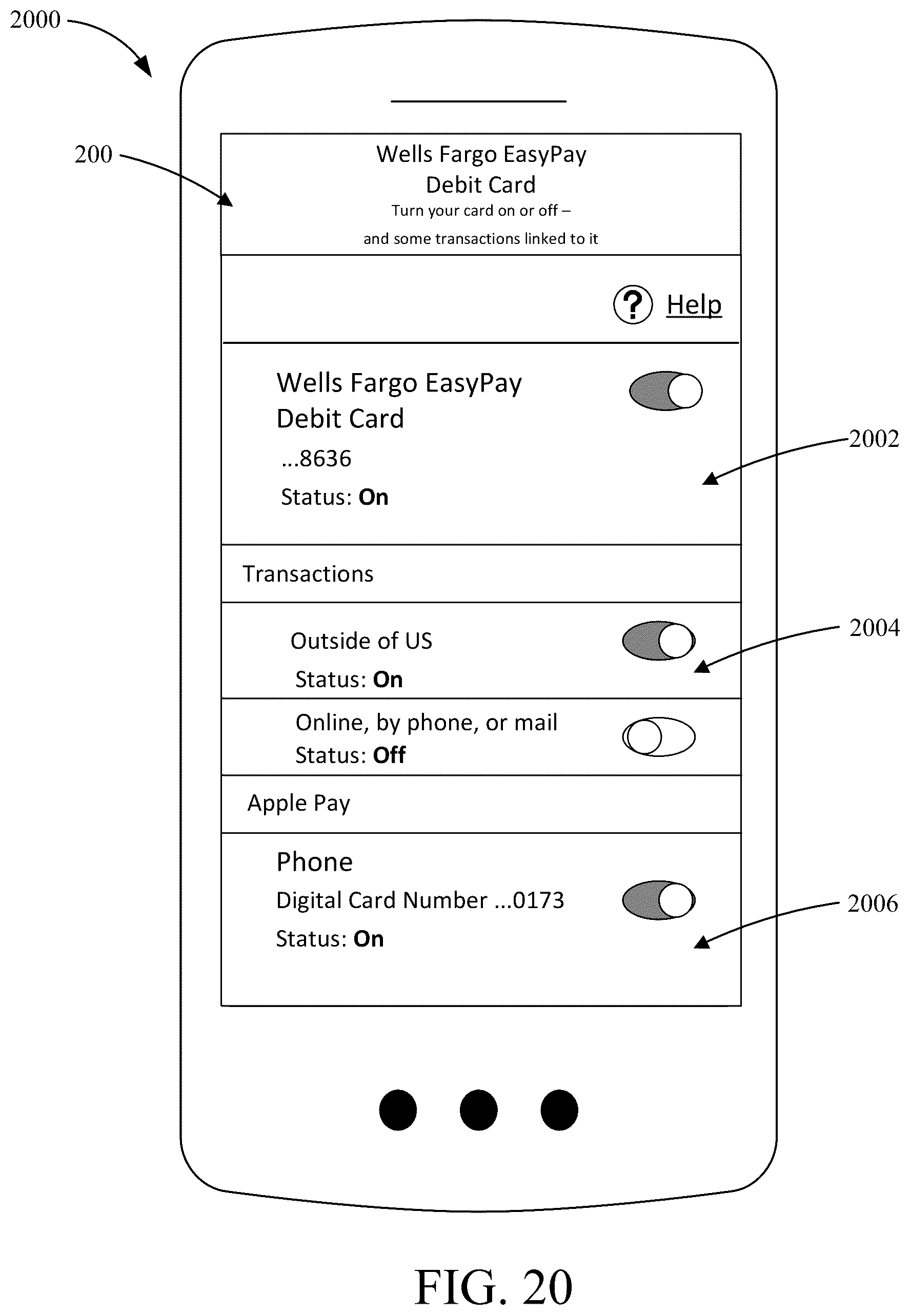 Patent US12174992 Figure 20 – Access control interface for managing entities and permissions
