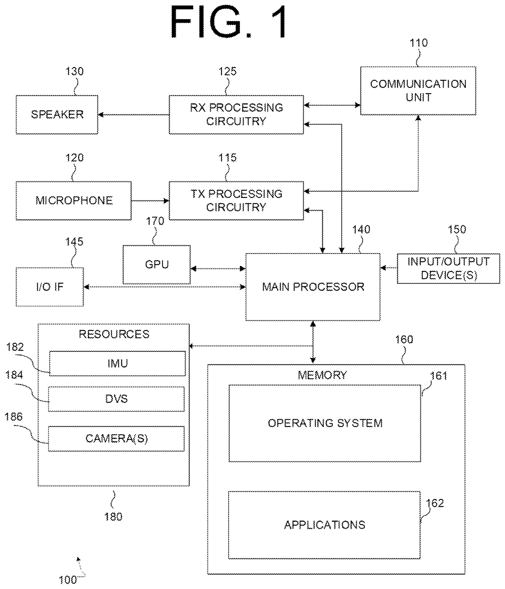 Patent US12174995 Figure 1 – Method and apparatus for removing privacy sensitive objects in an augmented reality system