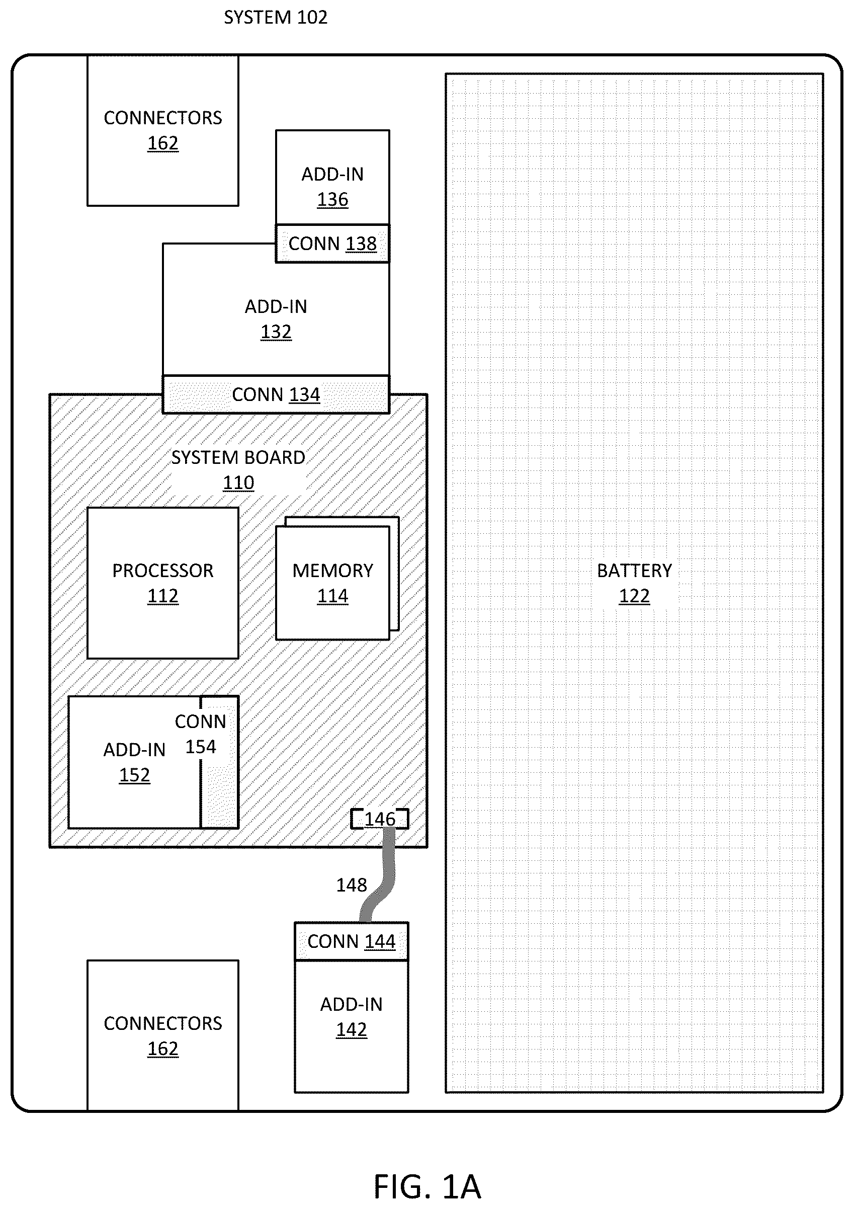 Patent US12184001 Figure 1 – Ultra slim module form factor and connector architecture for inline connection