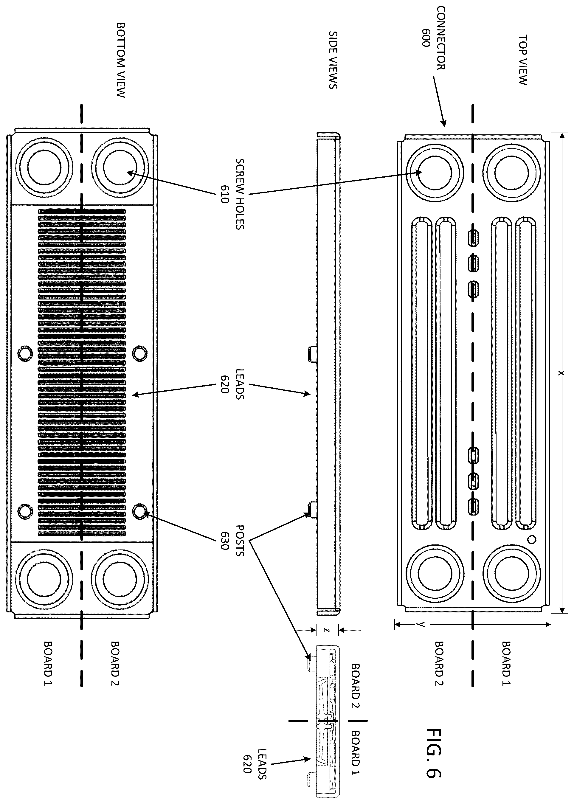 Patent US12184001 Figure 9 – Ultra slim module form factor and connector architecture for inline connection