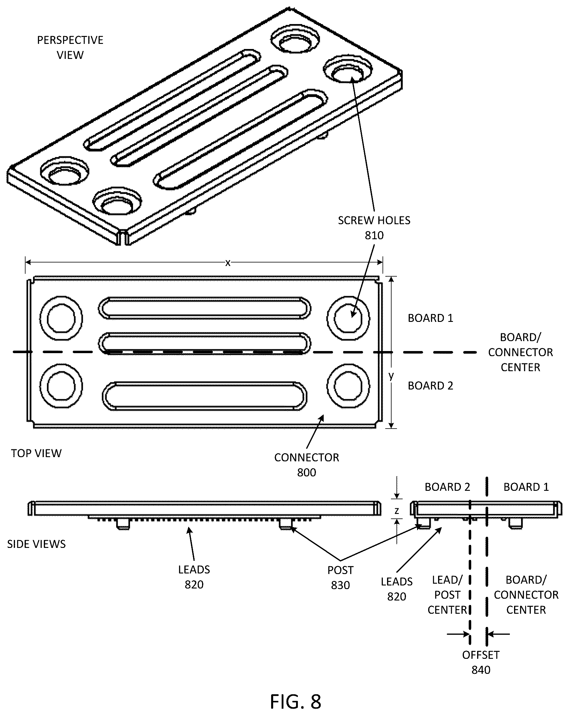 Patent US12184001 Figure 11 – Ultra slim module form factor and connector architecture for inline connection