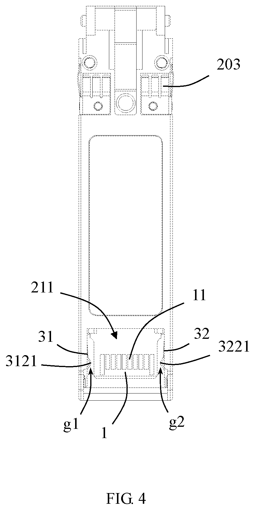 Patent US12184004 Figure 4 – Plug connector, receptacle connector and connector assembly with power supply function