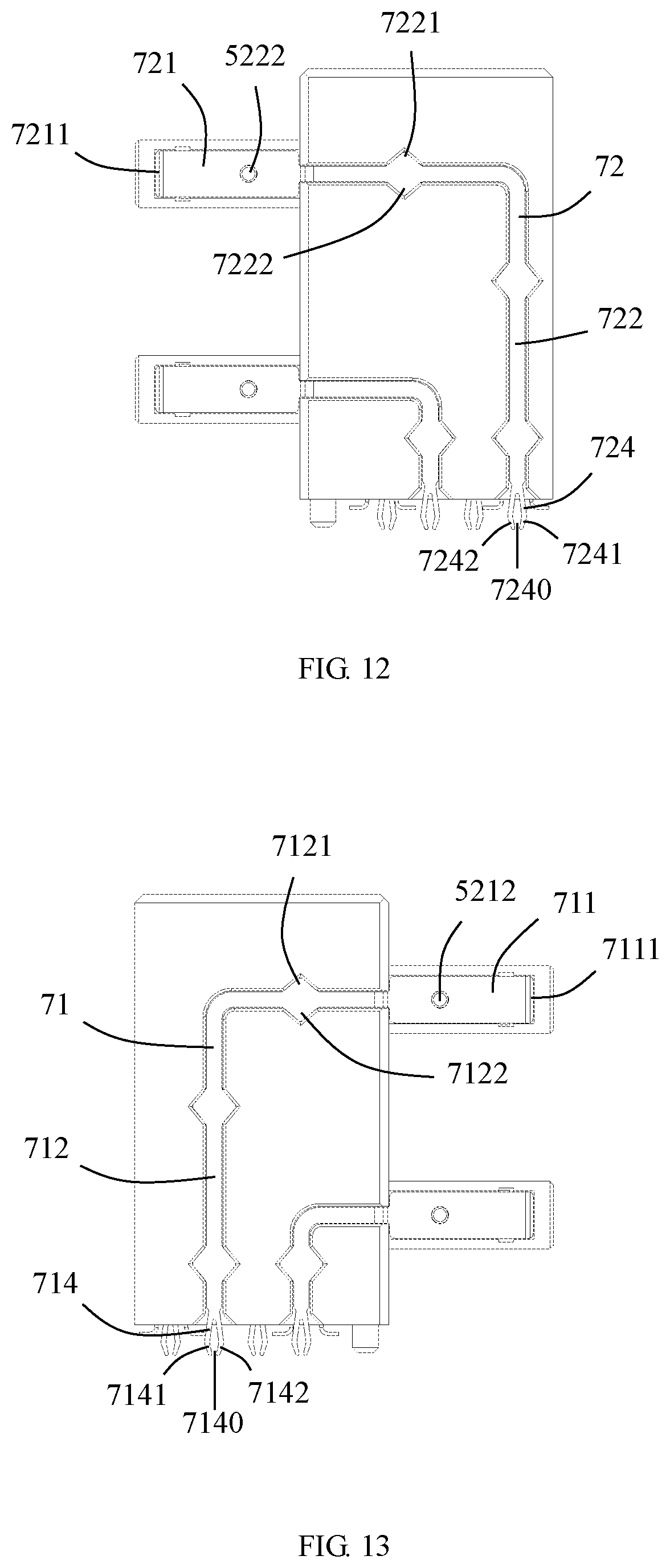 Patent US12184004 Figure 9 – Plug connector, receptacle connector and connector assembly with power supply function
