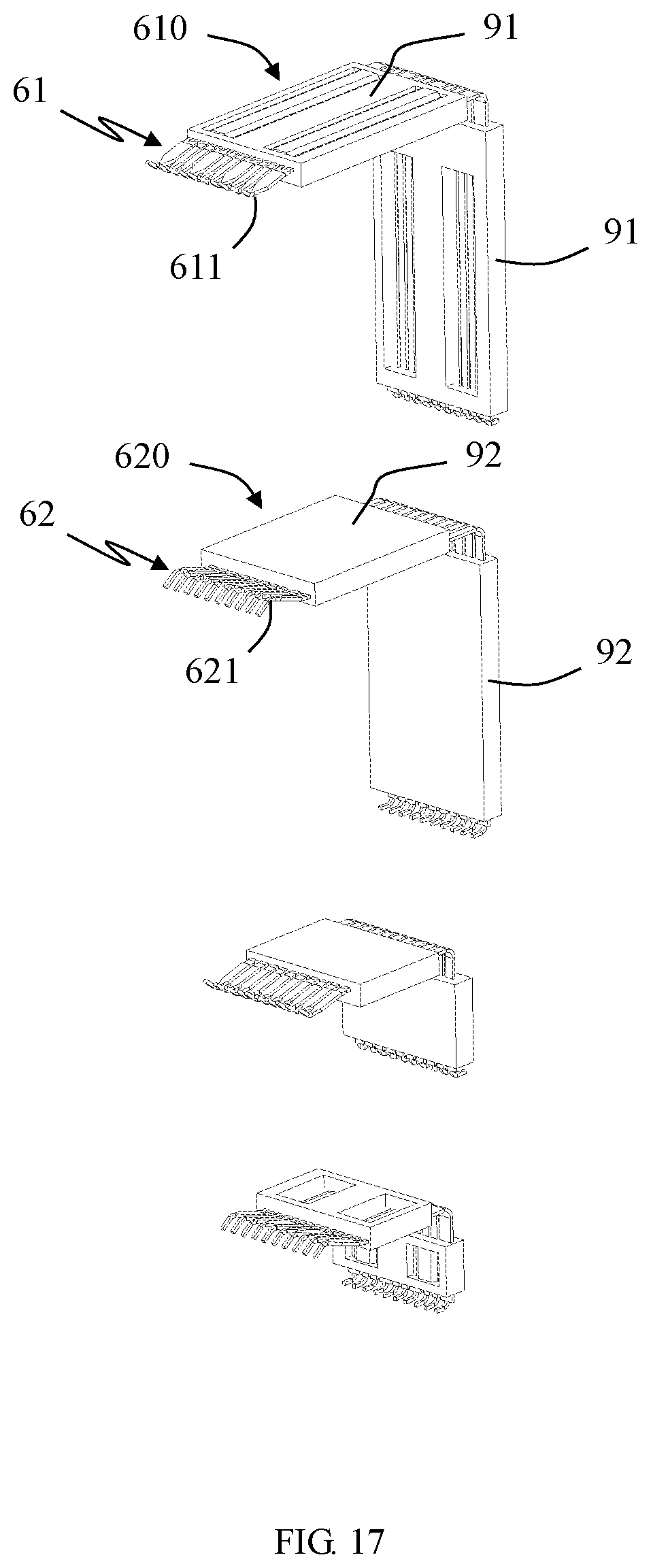 Patent US12184004 Figure 13 – Plug connector, receptacle connector and connector assembly with power supply function