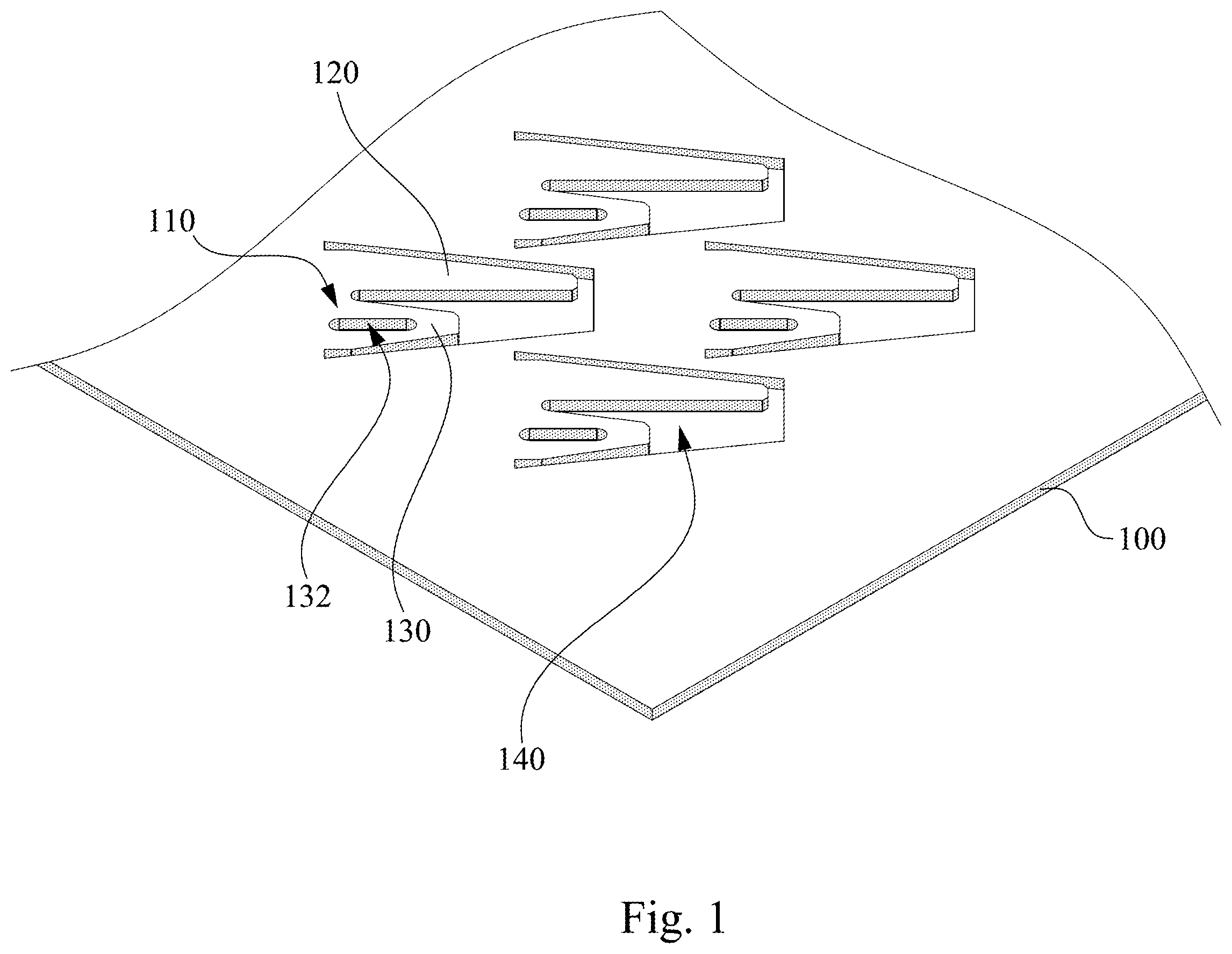 Patent US12184005 Figure 1 – Connector and method for manufacturing the same