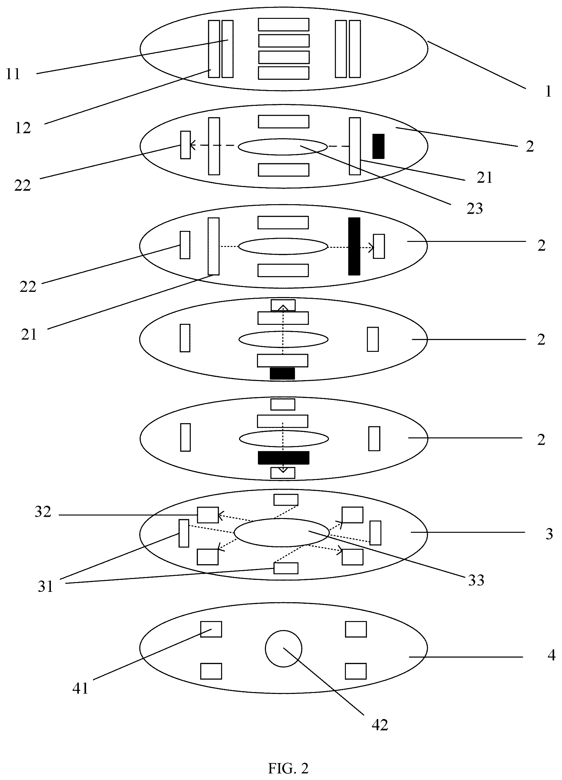 Patent US12184009 Figure 2 – Stacked large-capacity signal acquisition and transmission system and design method thereof