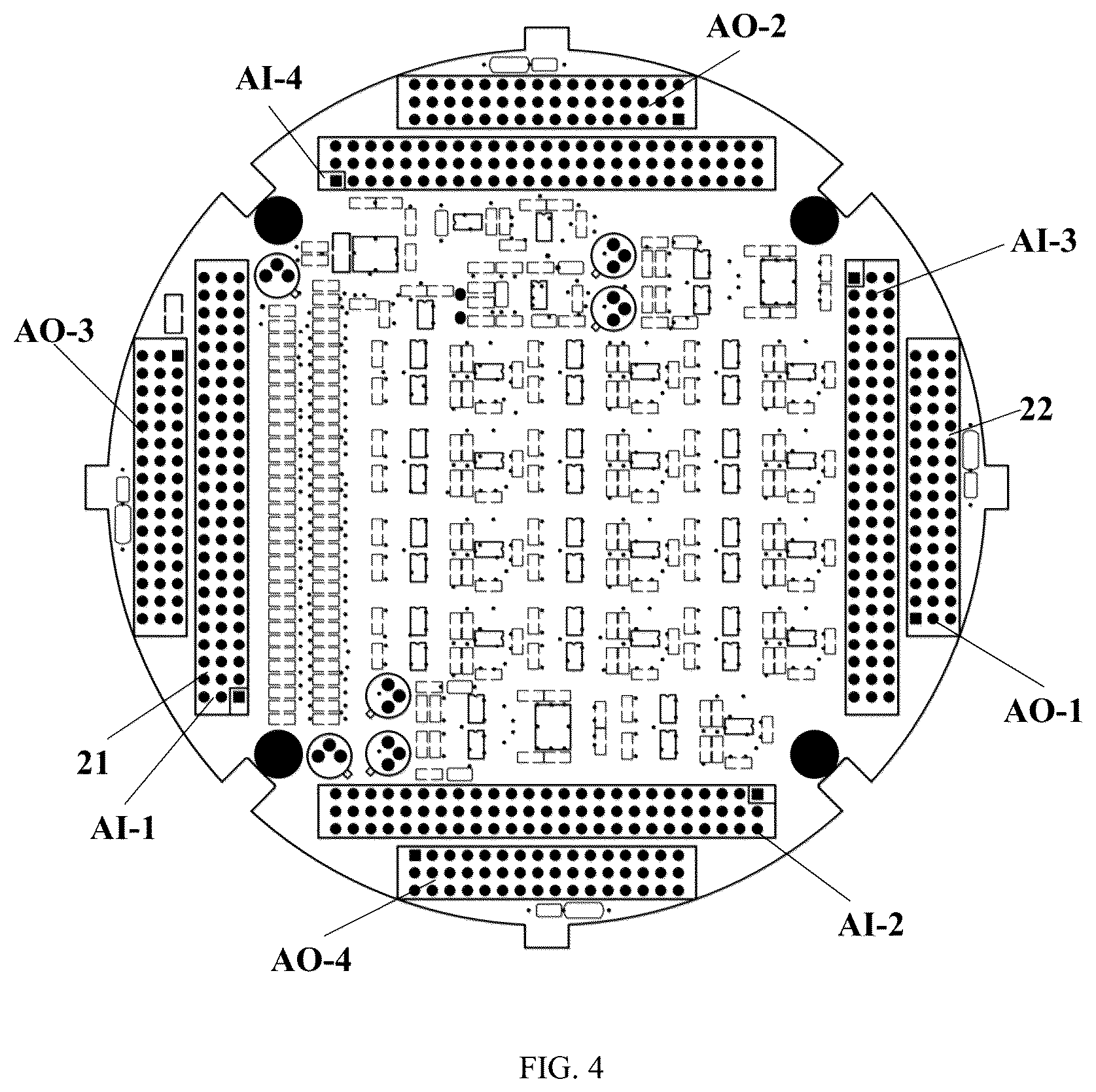 Patent US12184009 Figure 4 – Stacked large-capacity signal acquisition and transmission system and design method thereof