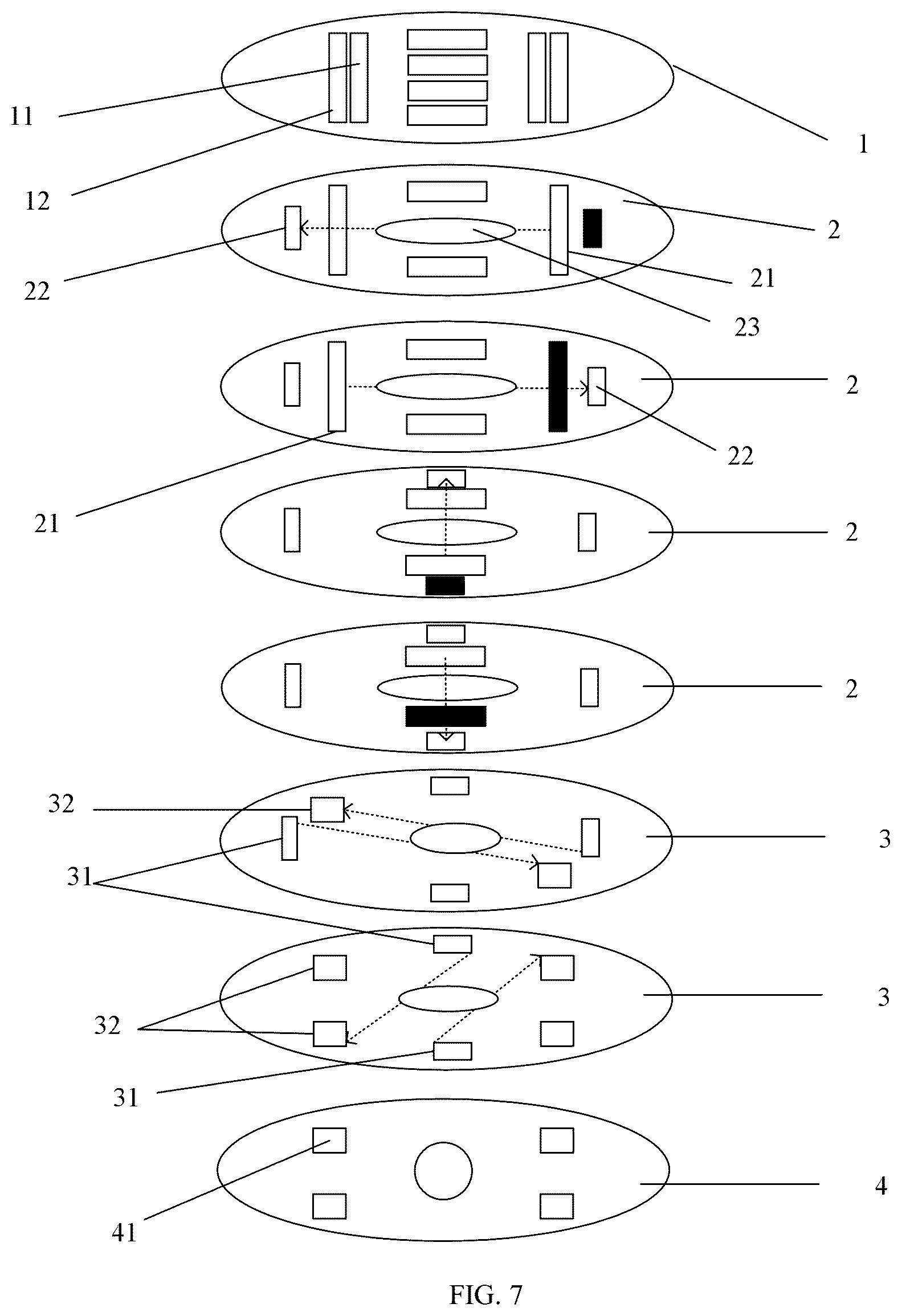 Patent US12184009 Figure 7 – Stacked large-capacity signal acquisition and transmission system and design method thereof