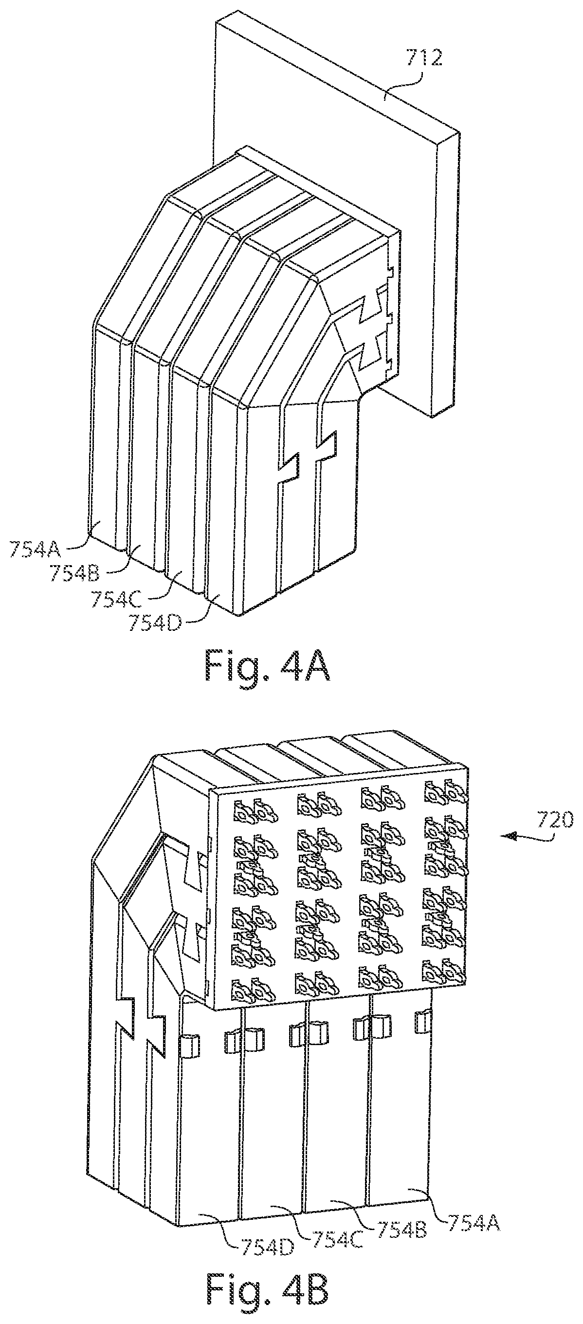 Patent US12184012 Figure 6 – High speed, high density electrical connector with shielded signal paths preliminary class