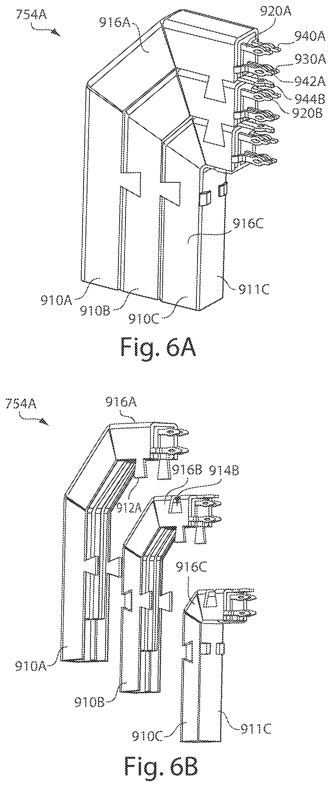 Patent US12184012 Figure 8 – High speed, high density electrical connector with shielded signal paths preliminary class