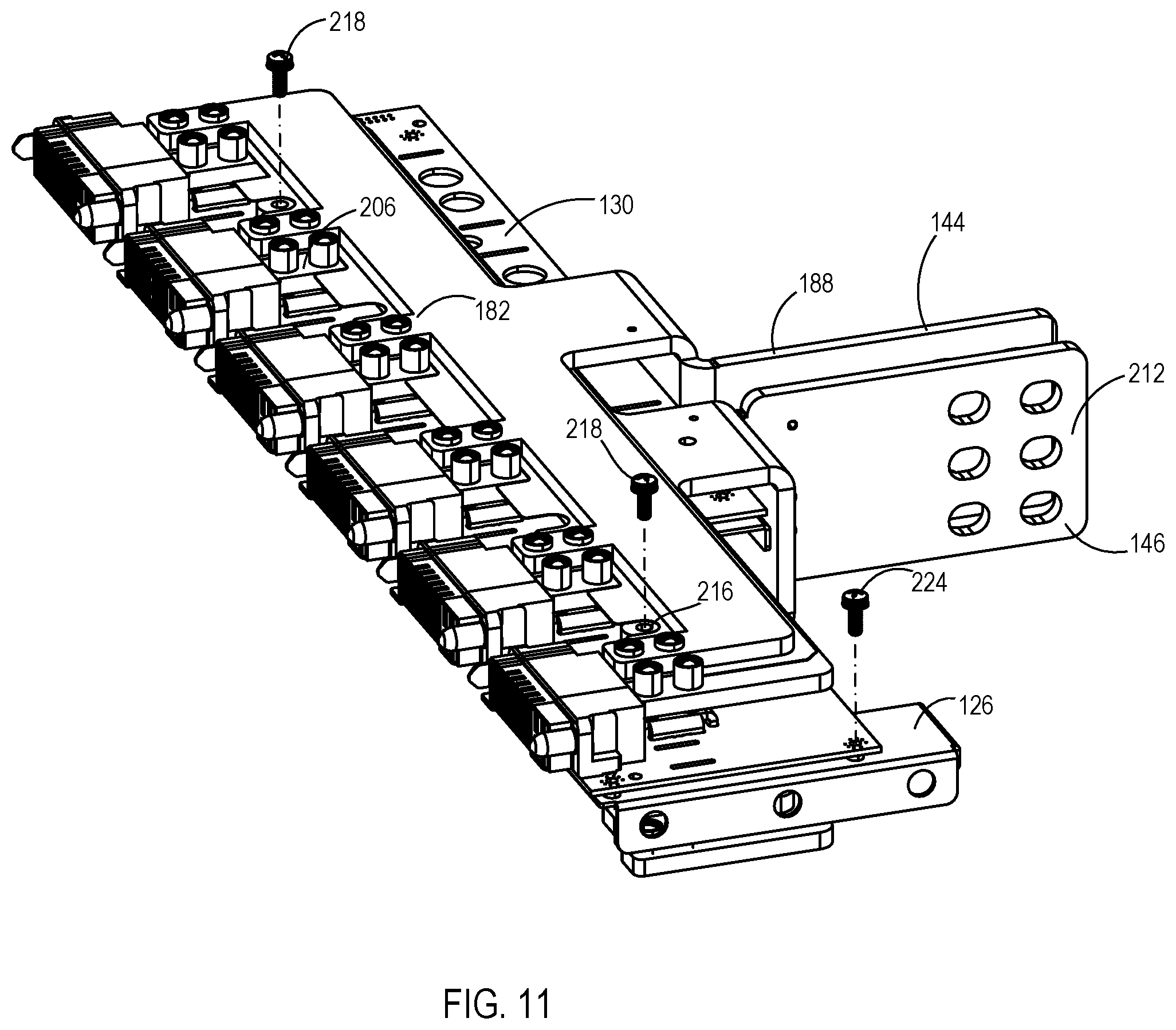 Patent US12184017 Figure 7 – Bus bar assembly