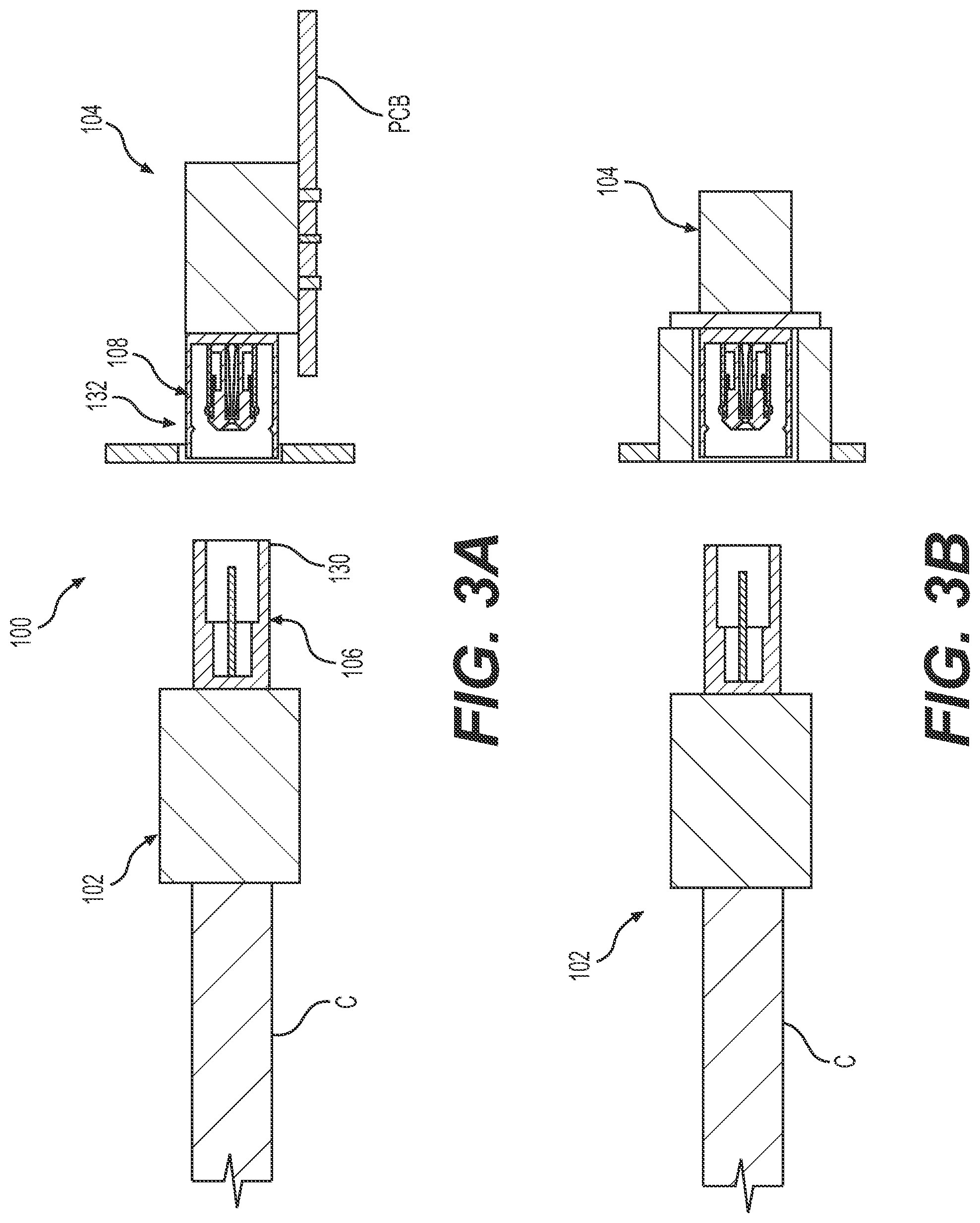 Patent US12184025 Figure 2 – High frequency electrical connector assembly
