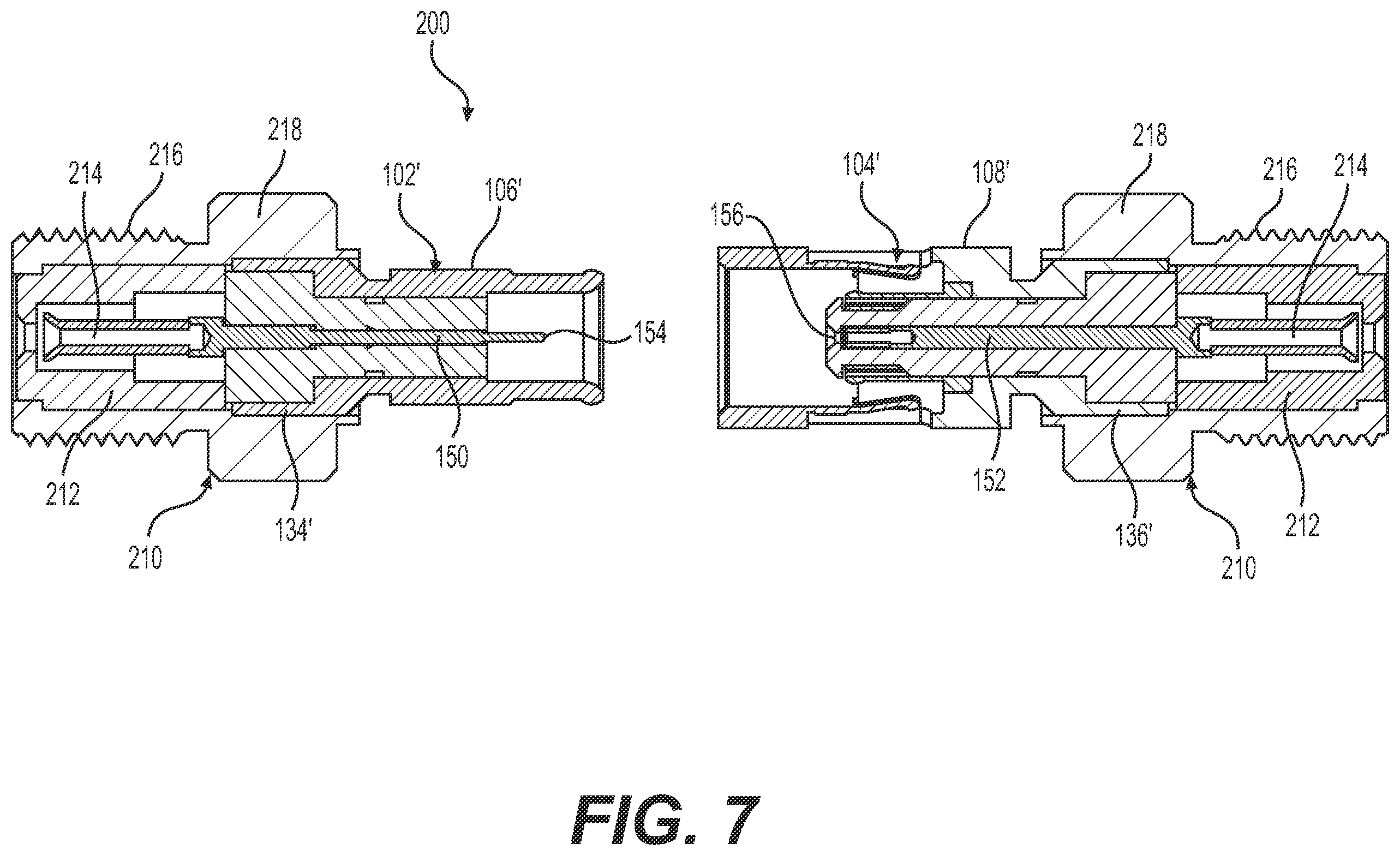 Patent US12184025 Figure 6 – High frequency electrical connector assembly