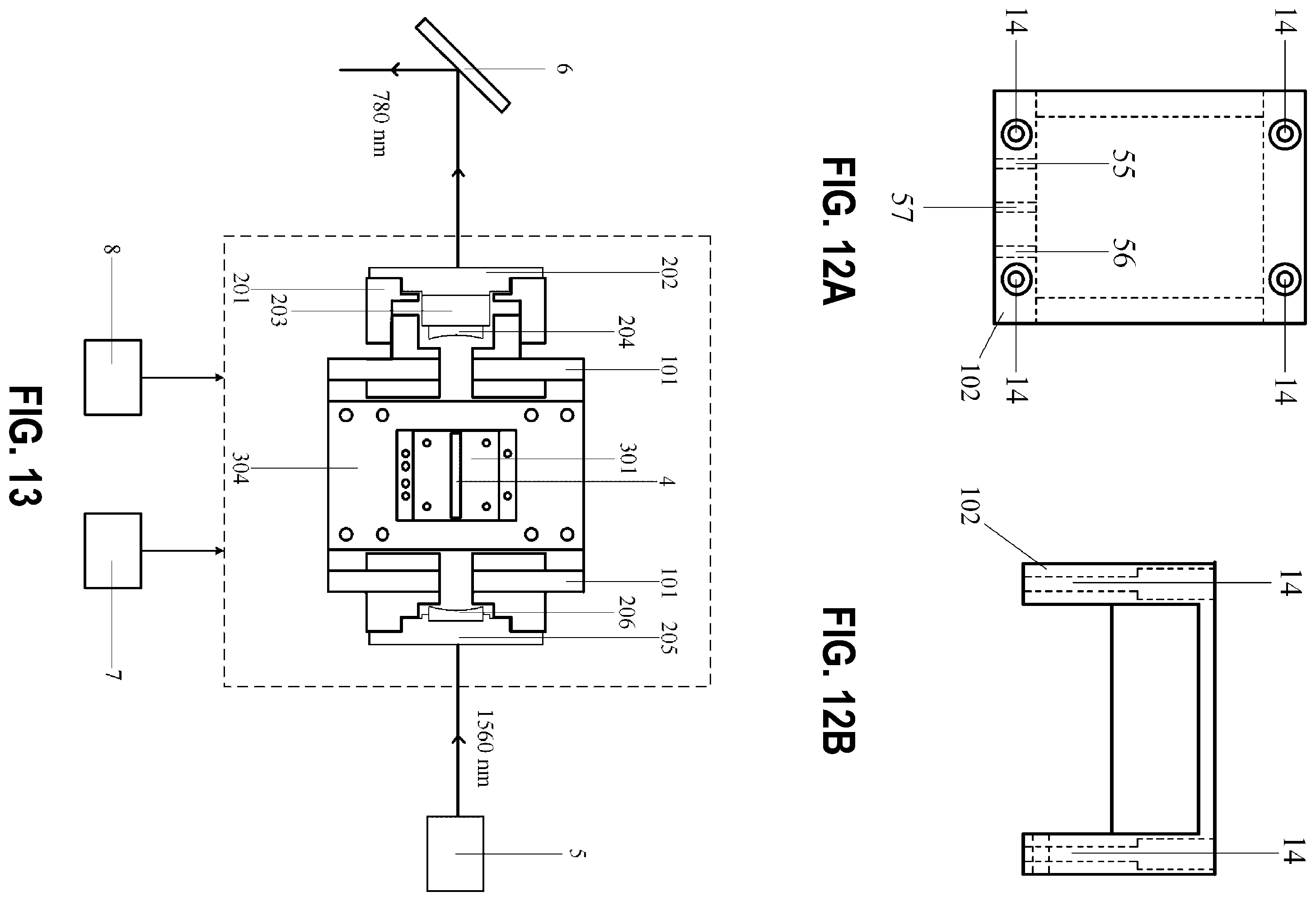 Patent US12184029 Figure 7 – Integral optical resonator for frequency conversion