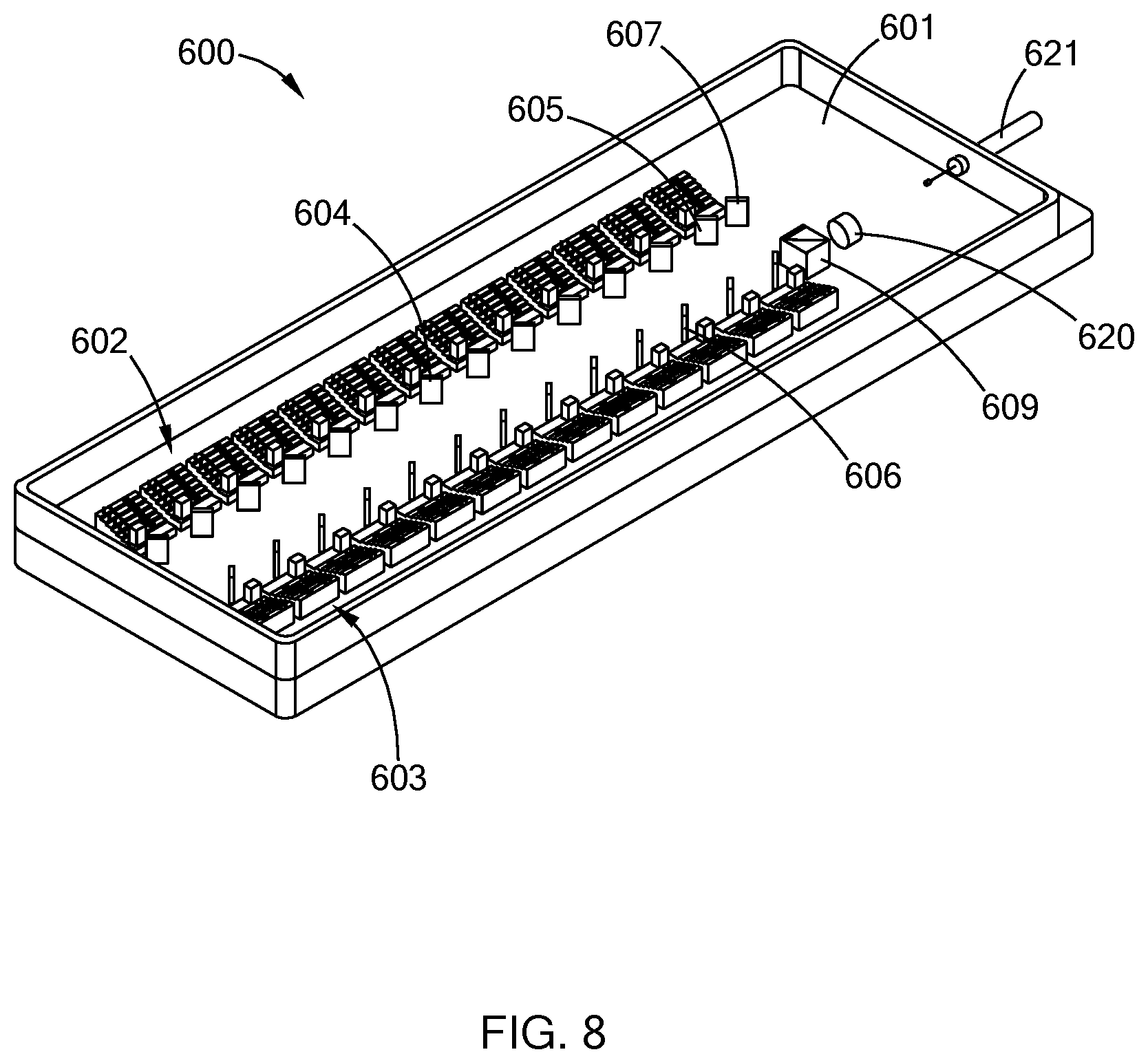 Patent US12184039 Figure 11 – Multi kW class blue laser system