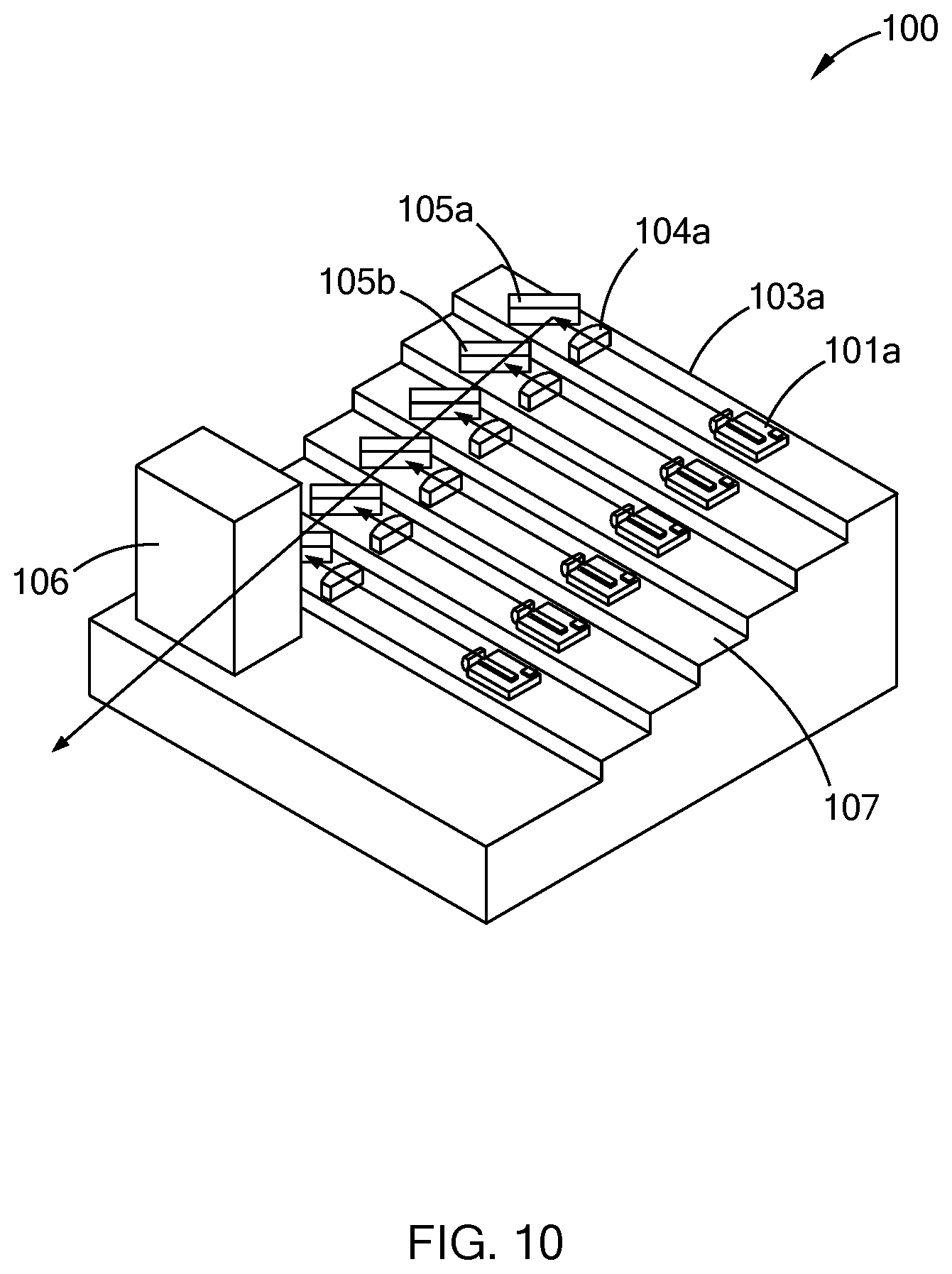 Patent US12184039 Figure 13 – Multi kW class blue laser system