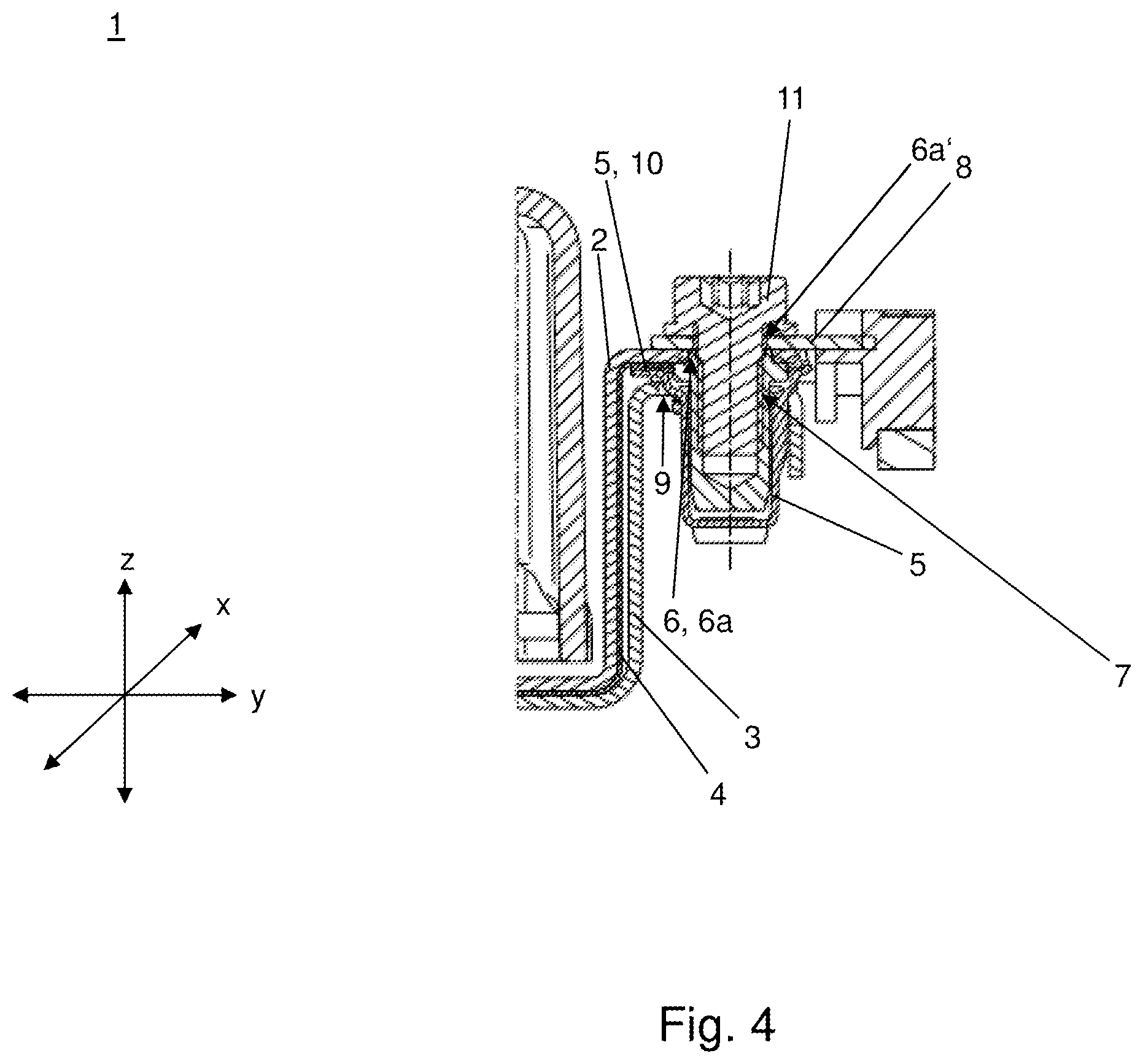 Patent US12184045 Figure 4 – Apparatus for providing an electrical connection to at least one electrical component