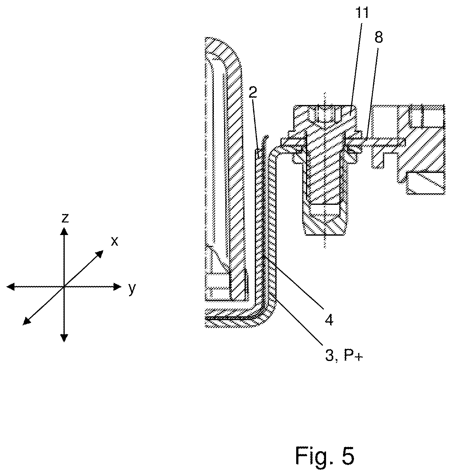 Patent US12184045 Figure 5 – Apparatus for providing an electrical connection to at least one electrical component