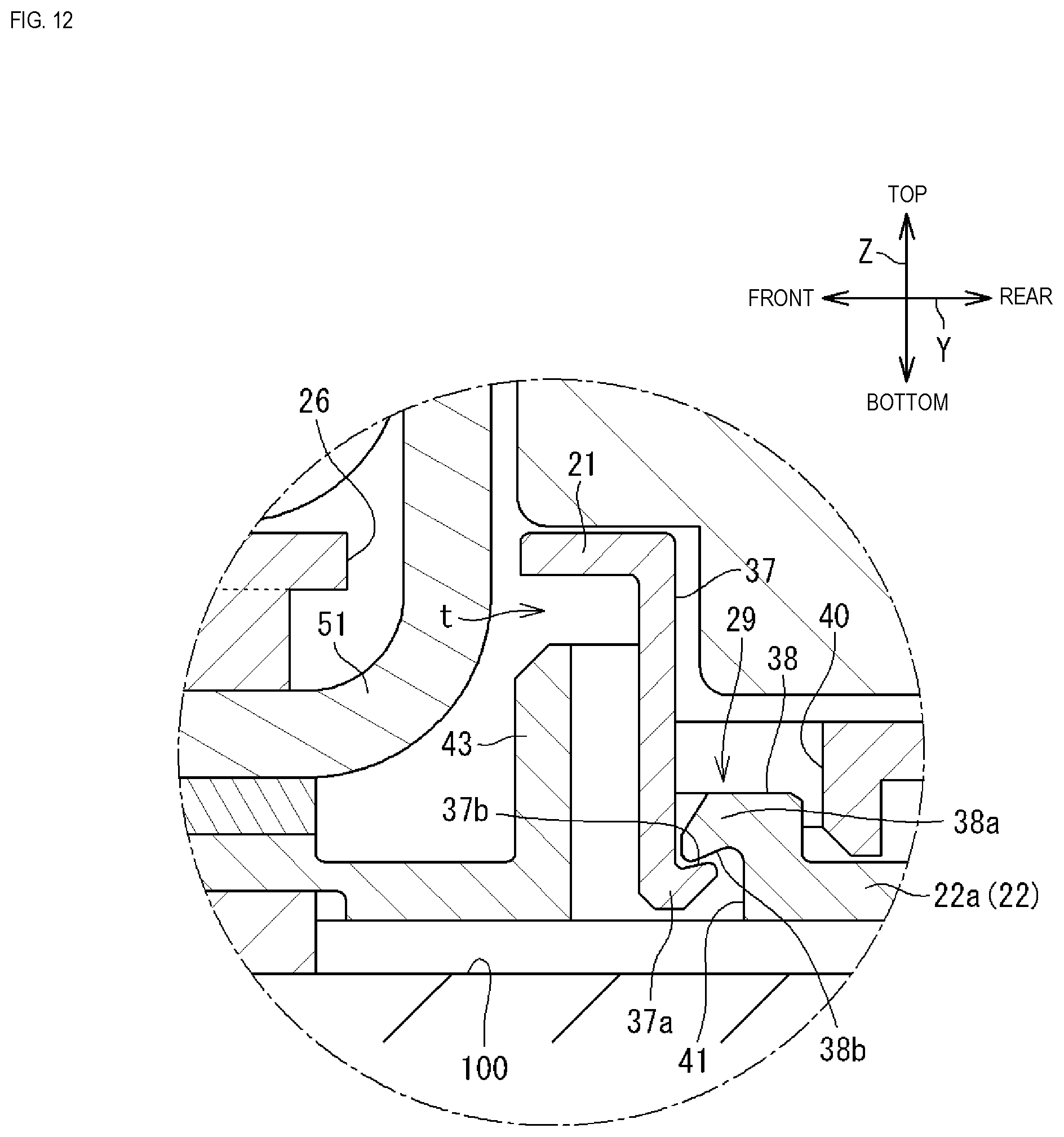Patent US12184046 Figure 12 – Electrical junction box