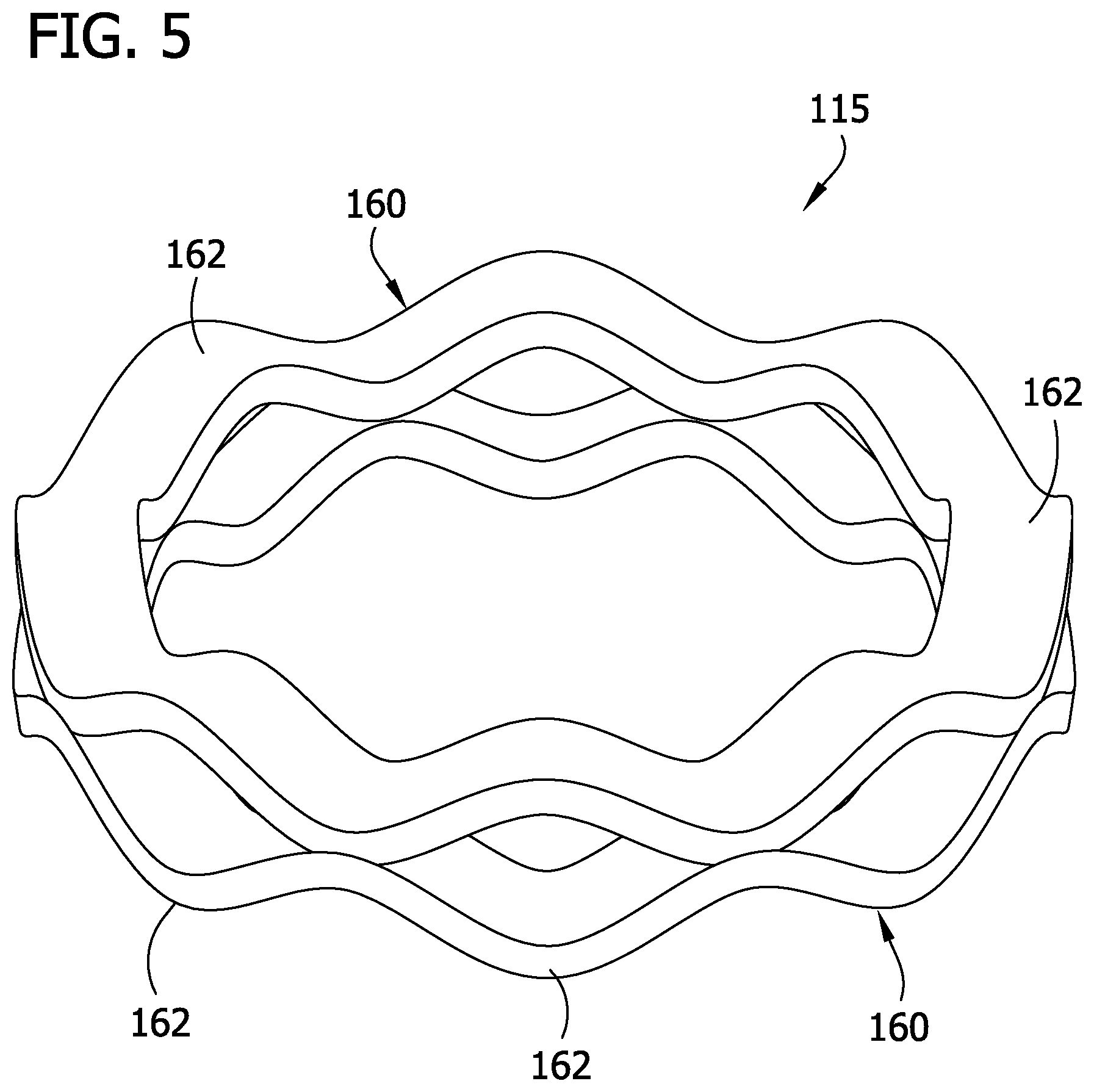 Patent US12184049 Figure 5 – Cable gland with compression limiting assembly