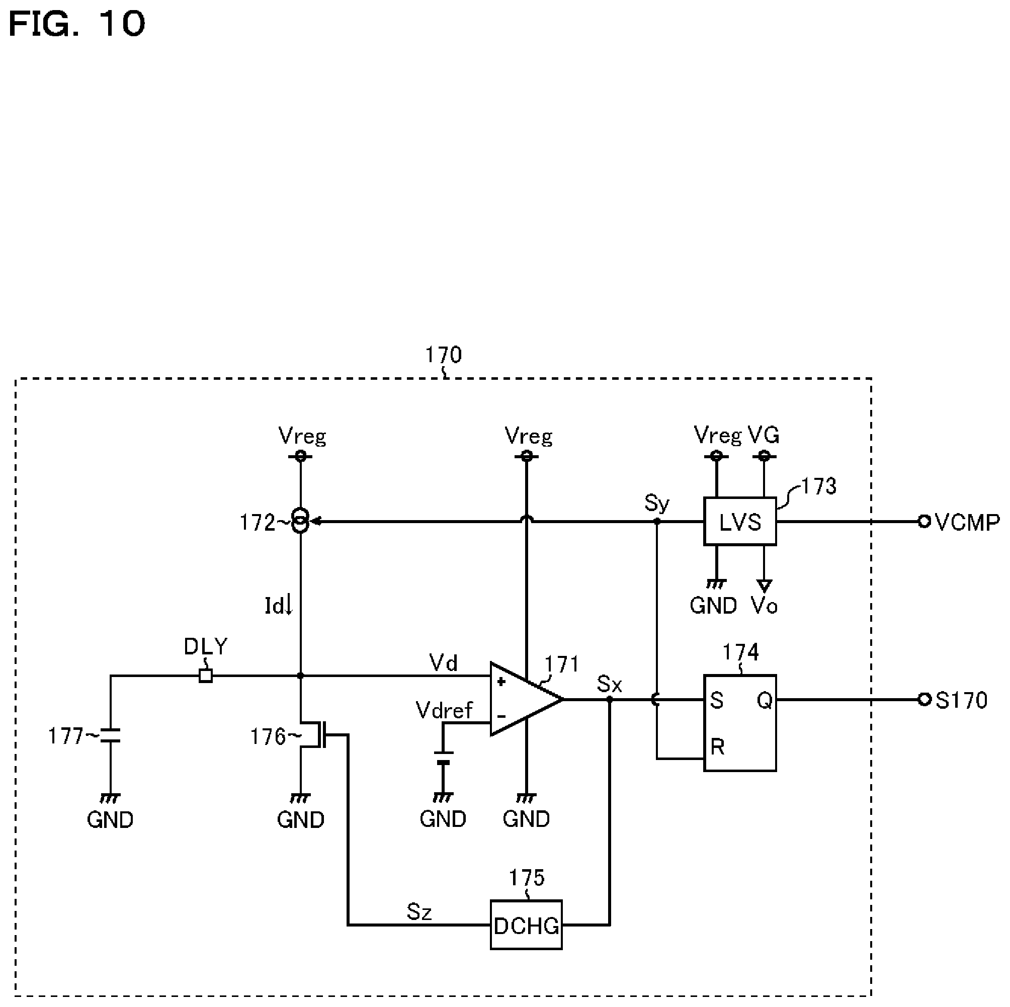Patent US12184054 Figure 10 – Overcurrent protection circuit