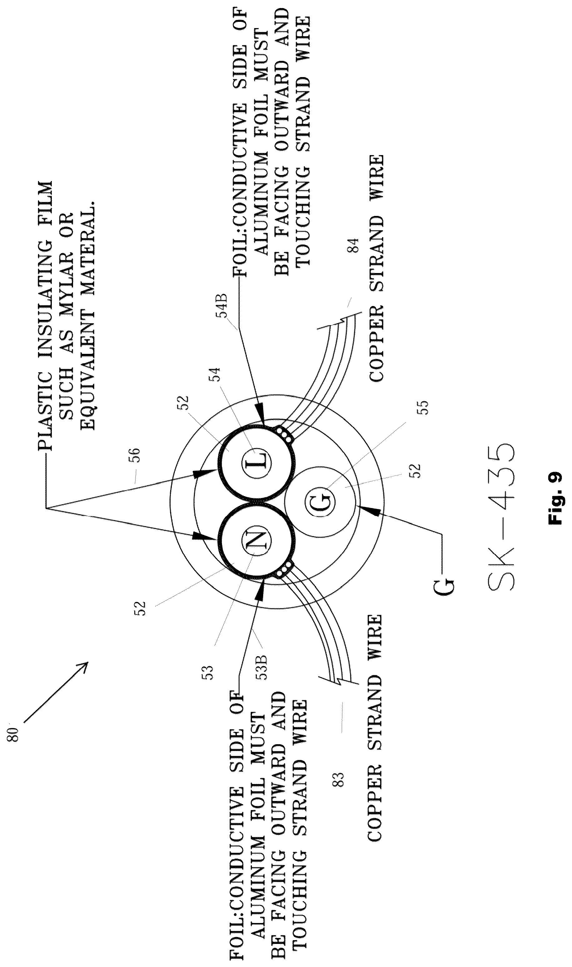 Patent US12184056 Figure 10 – Power cord LCDI and hotspot detector circuit