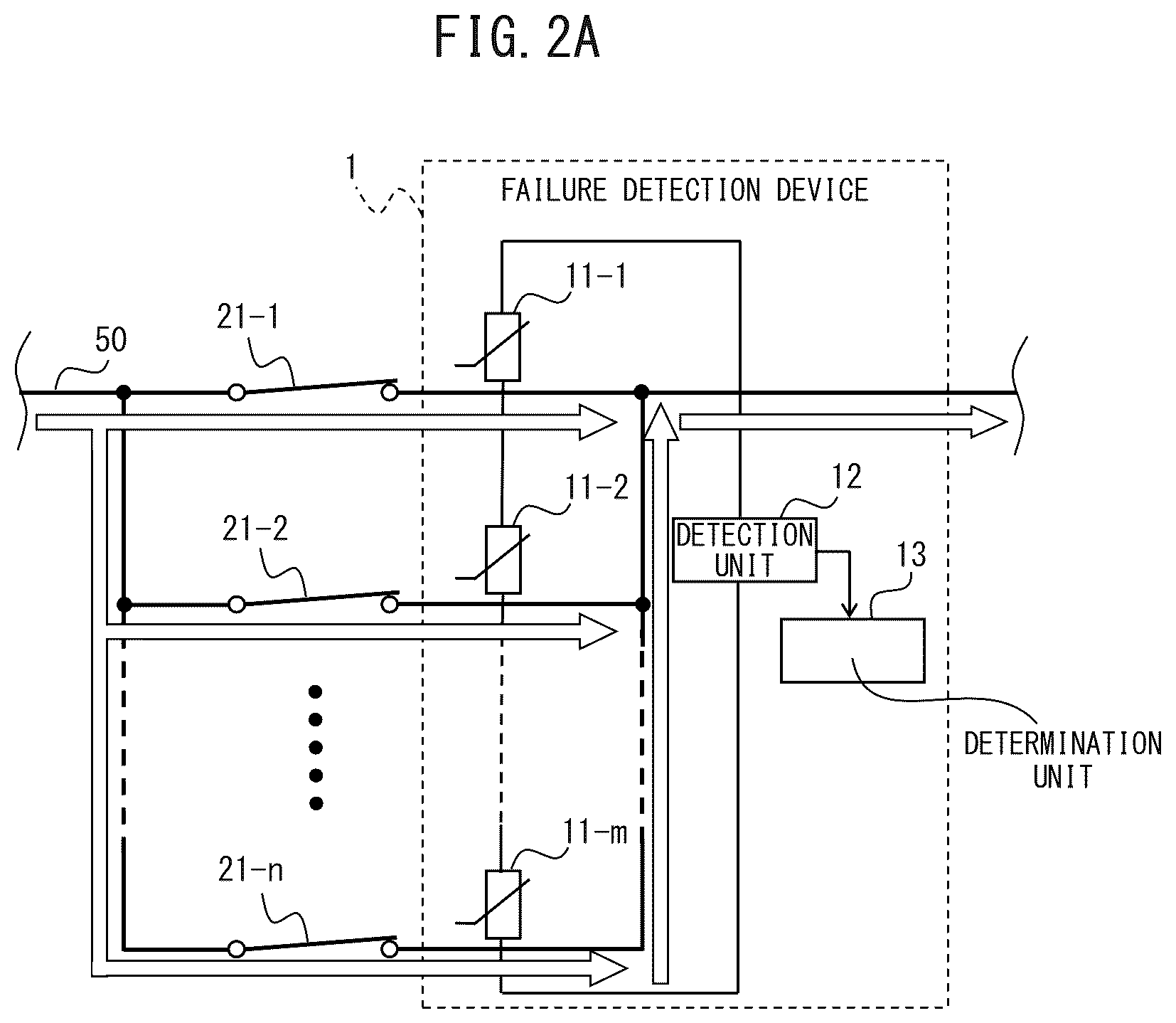 Patent US12184057 Figure 2 – Failure detection device that detects failure of parallel-driven switch, and motor drive device