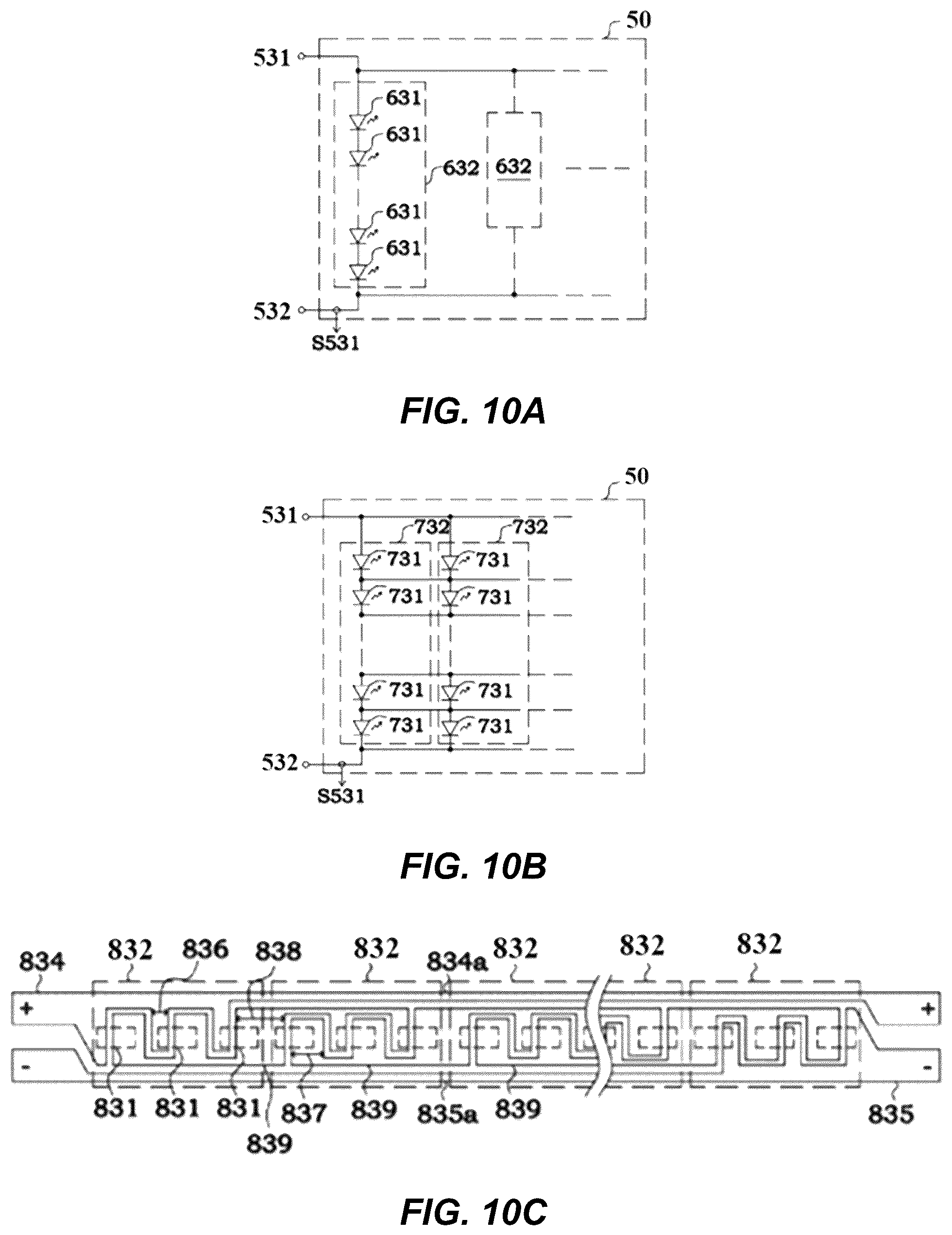 Patent US12184062 Figure 10 – Surge protection circuit, power supply device using same, and LED illumination device