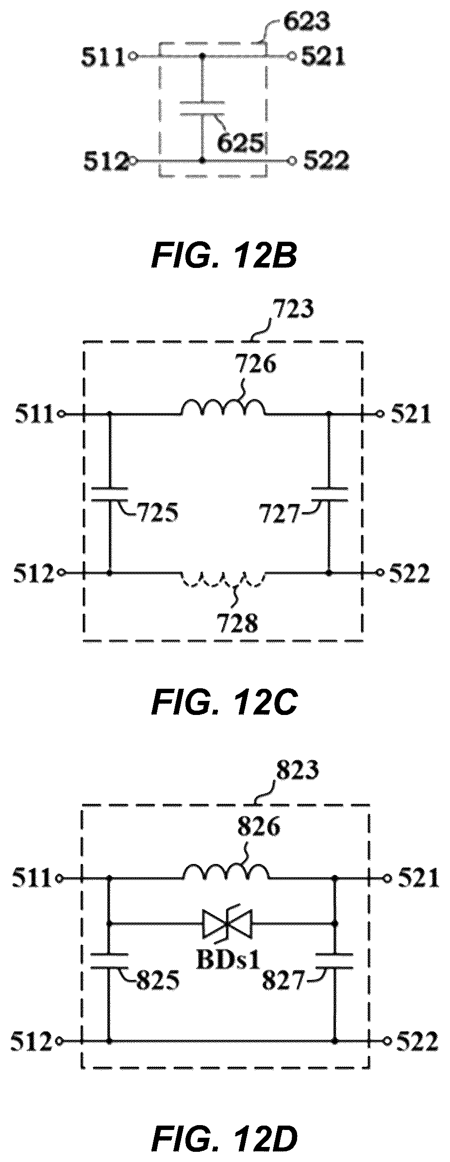 Patent US12184062 Figure 15 – Surge protection circuit, power supply device using same, and LED illumination device