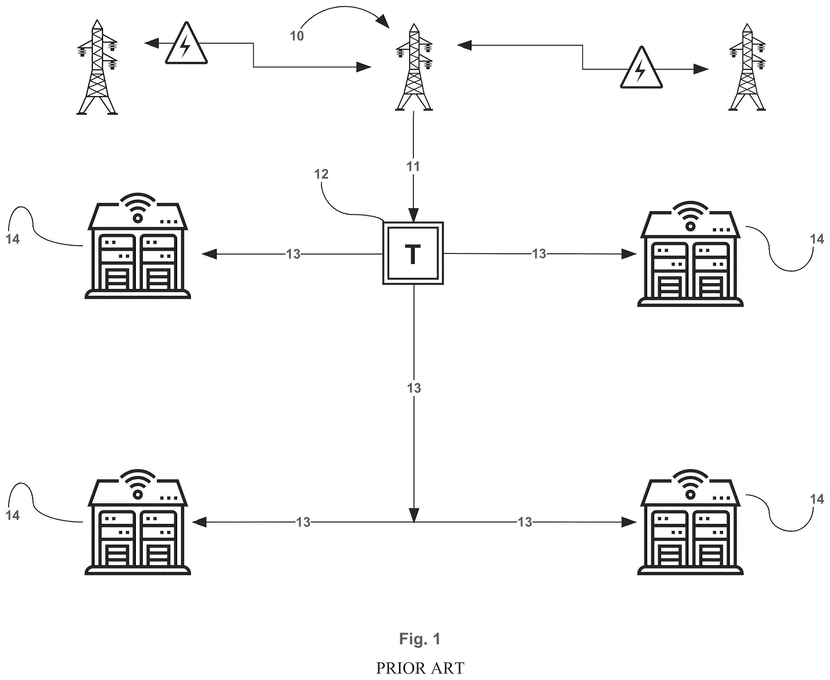 Patent US12184075 Figure 1 – Closed clean energy generation and reuse system for use in mission critical facilities