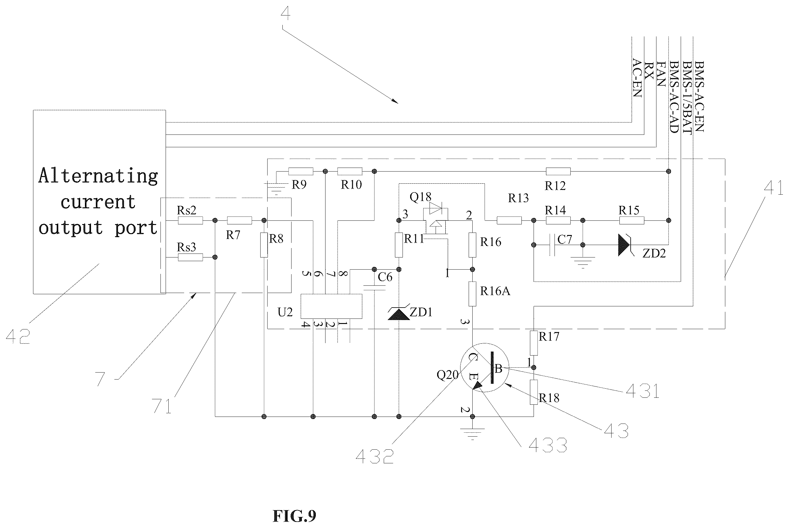 Patent US12184108 Figure 9 – Energy storage power supply