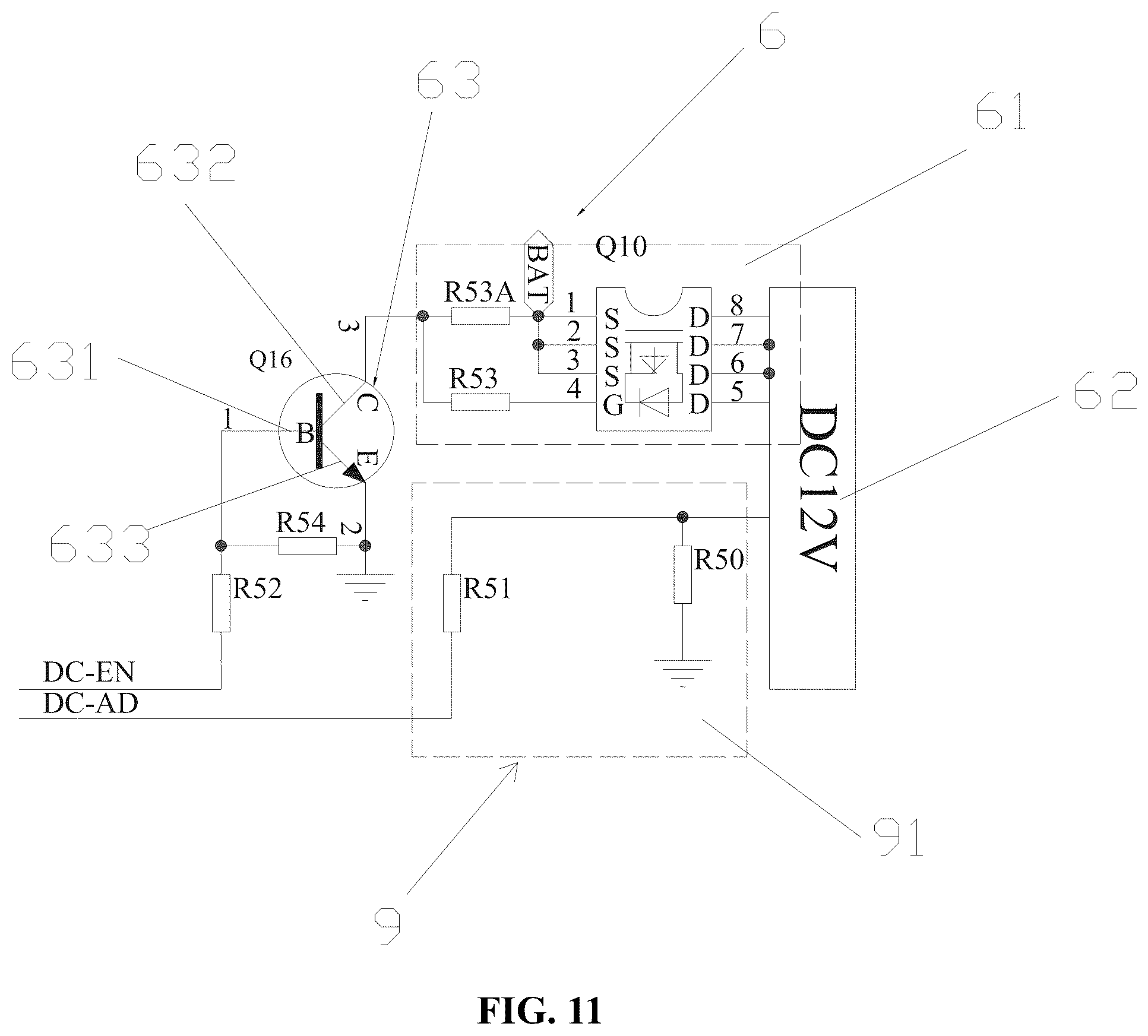 Patent US12184108 Figure 11 – Energy storage power supply