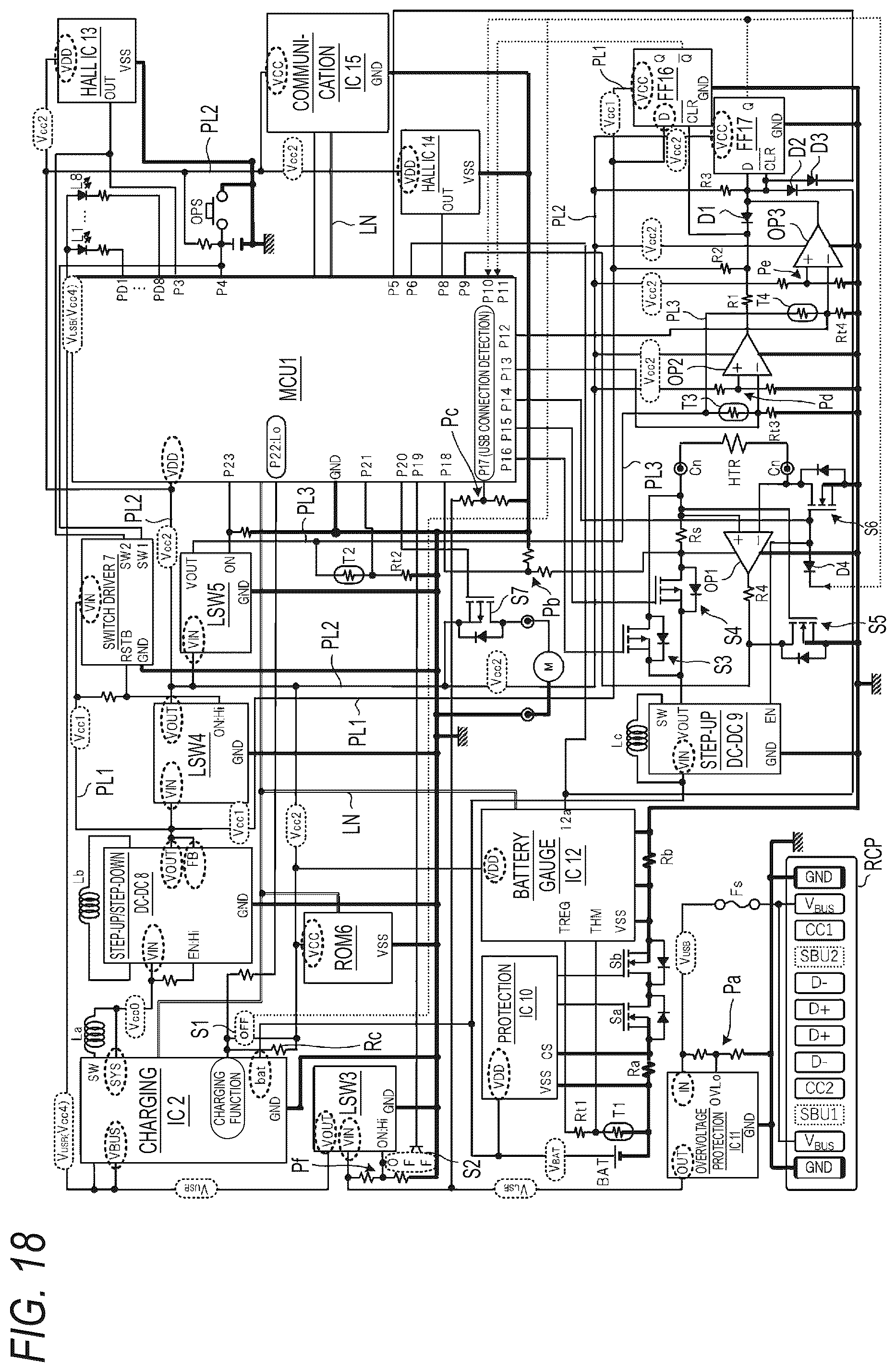 Patent US12184109 Figure 18 – Power supply unit for aerosol generation device